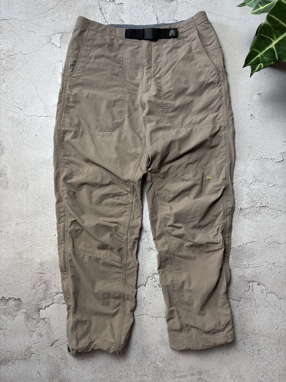 Mountain Hardwear Vintage Mountain Hardwear Tech Pants Brown Mens M [2000s] Size US 32 / EU 48 - 1 Thumbnail