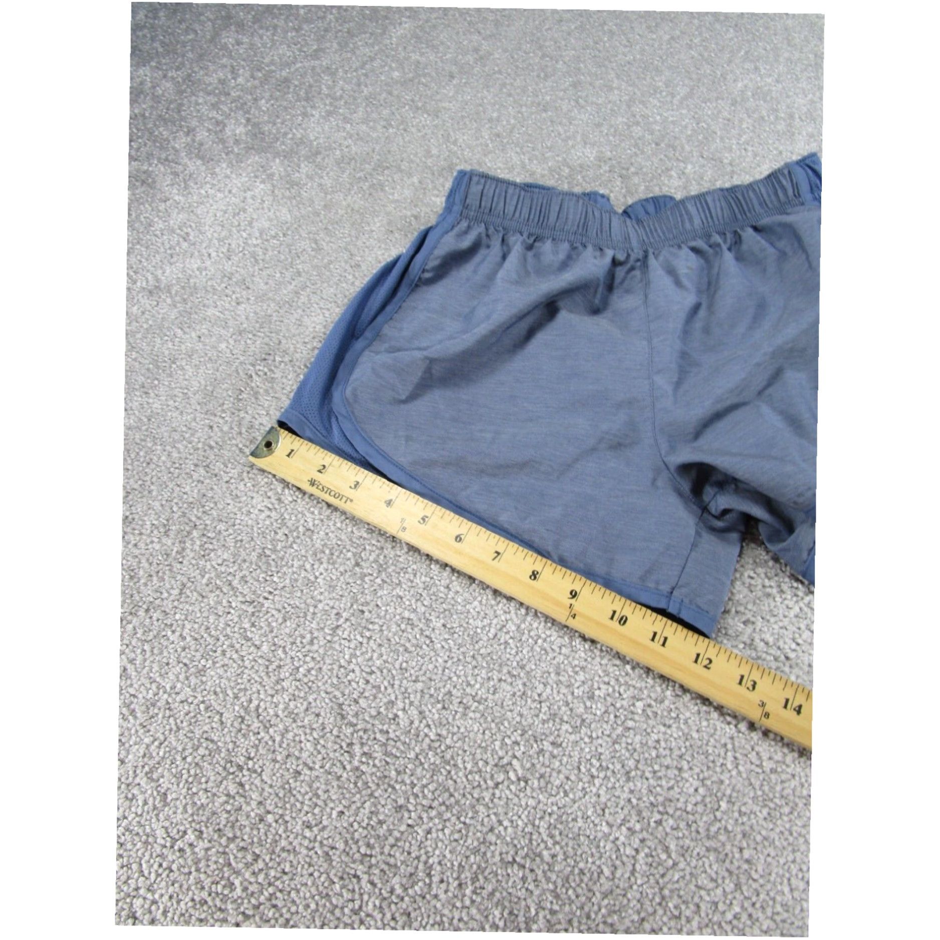 Nike Nike Women's Small Blue Gray Dri Fit Shorts Size 28" / US 6 / IT 42 - 5 Thumbnail