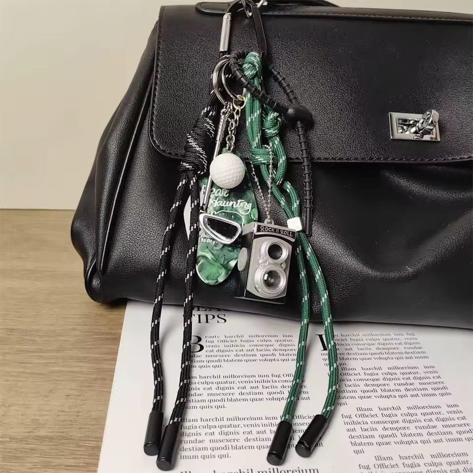 Other Handmade Streetwear Punk Multi Element Keychain Bag Chain Size ONE SIZE - 1 Thumbnail