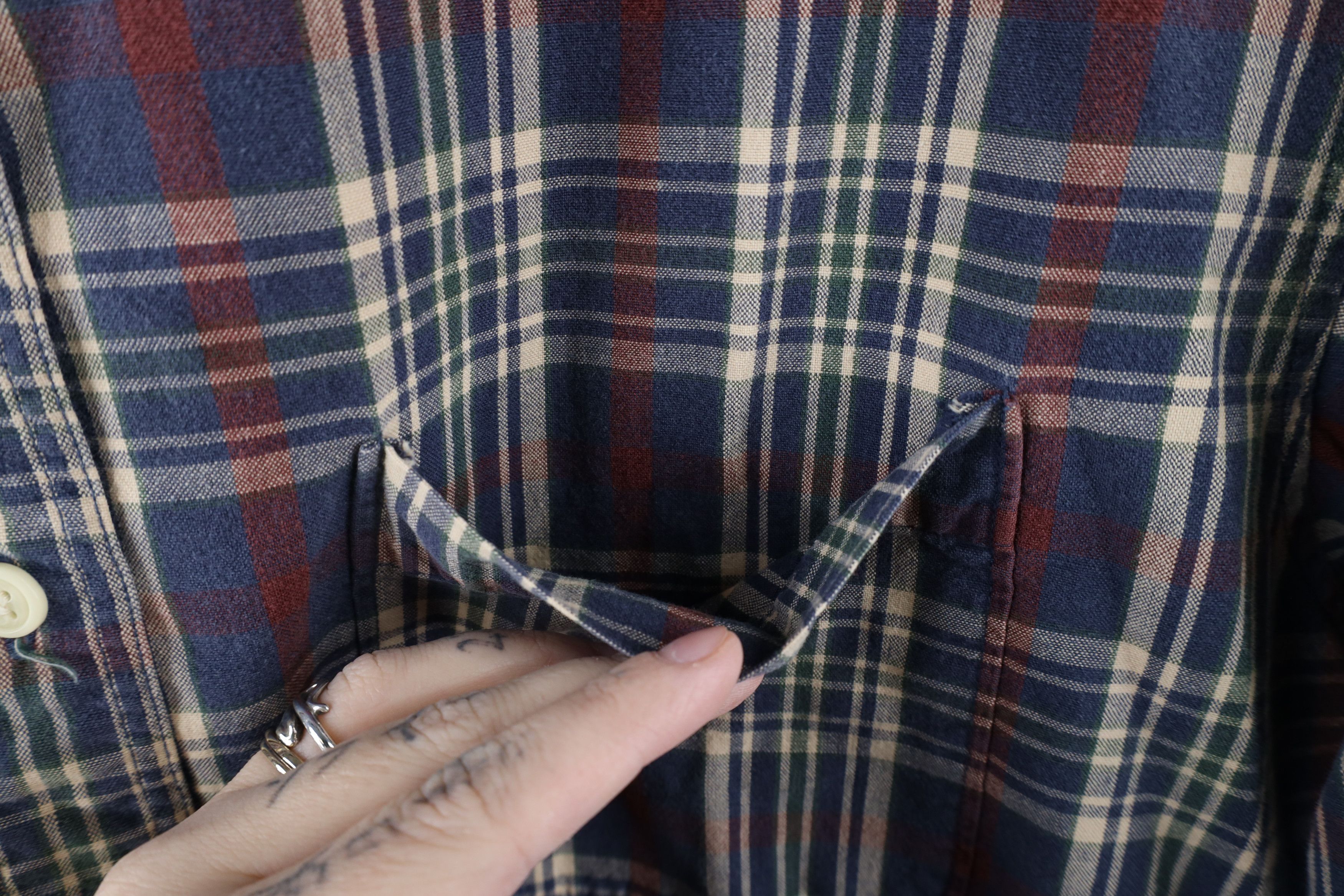 Abercrombie & Fitch × Vintage Vintage 90s Abercrombie & Fitch Collared Button Shirt Size US L / EU 52-54 / 3 - 5 Thumbnail
