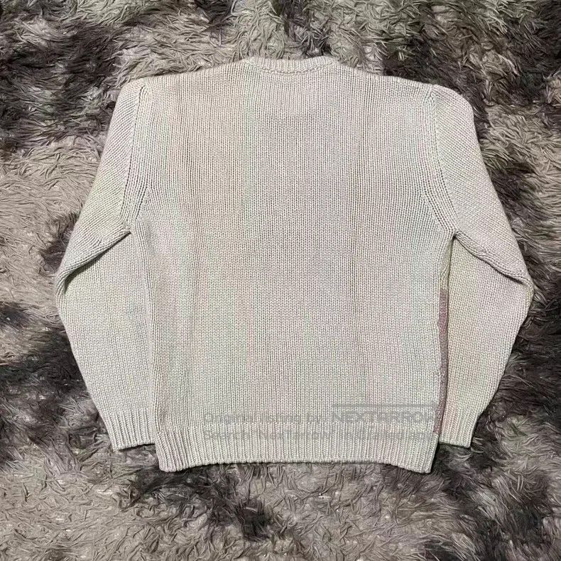 Hermes Hermes Floral Cashmere Knit Sweater Size US XL / EU 56 / 4 - 2 Thumbnail