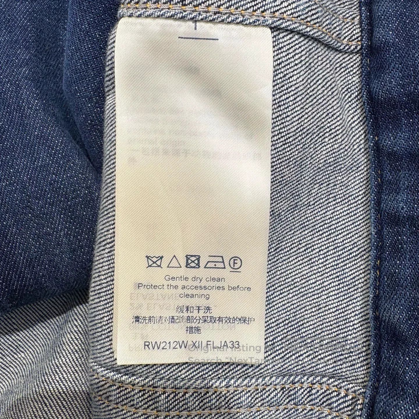 Louis Vuitton Louis Vuitton Washed Blue Denim Jacket. Size US S / EU 44-46 / 1 - 8 Thumbnail