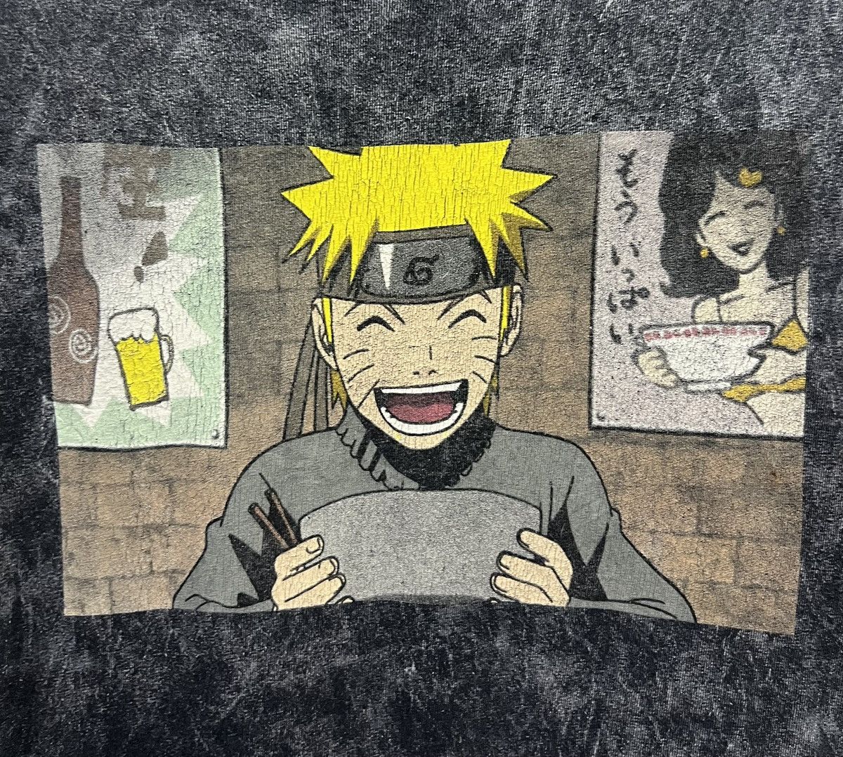 Anime 🔥grailsale🔥 VINTAGE NARUTO SHIPPUDEN ICHIRAKU RAMEN SHOP Size US L / EU 52-54 / 3 - 3 Thumbnail