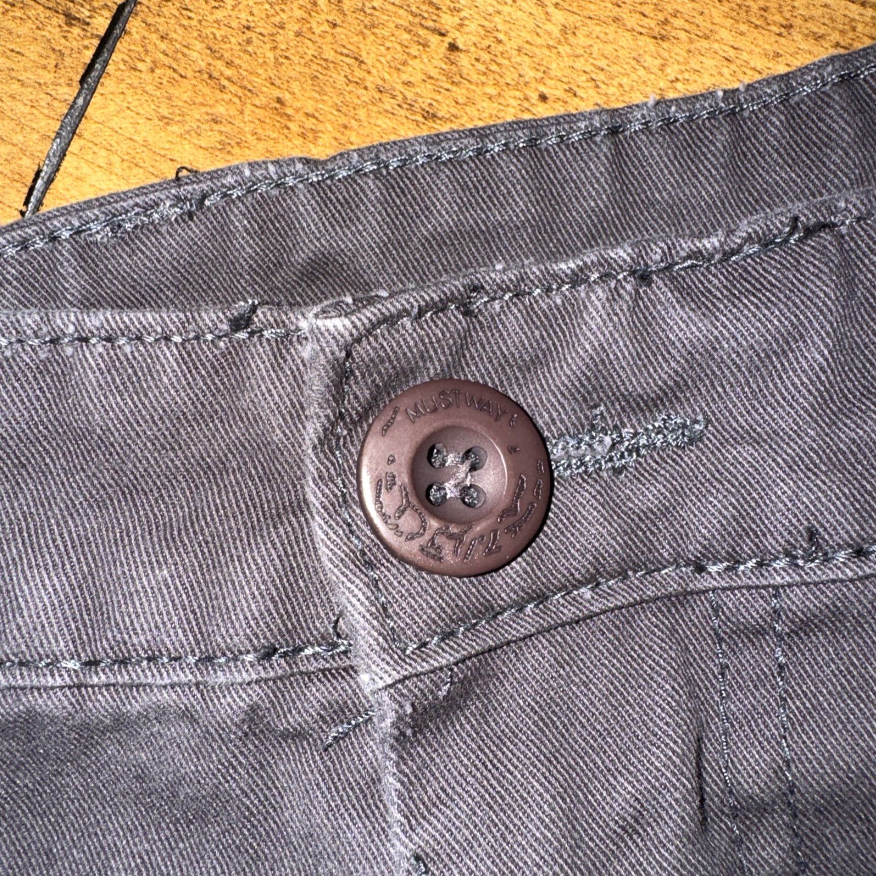Vintage VINTAGE Must Way Cargo Pants Men’s 32x29 Dark Gray Multiple Pockets Streetwear Utility 90s Y2K Army Workwear Mens Size US 32 / EU 48 - 6 Thumbnail