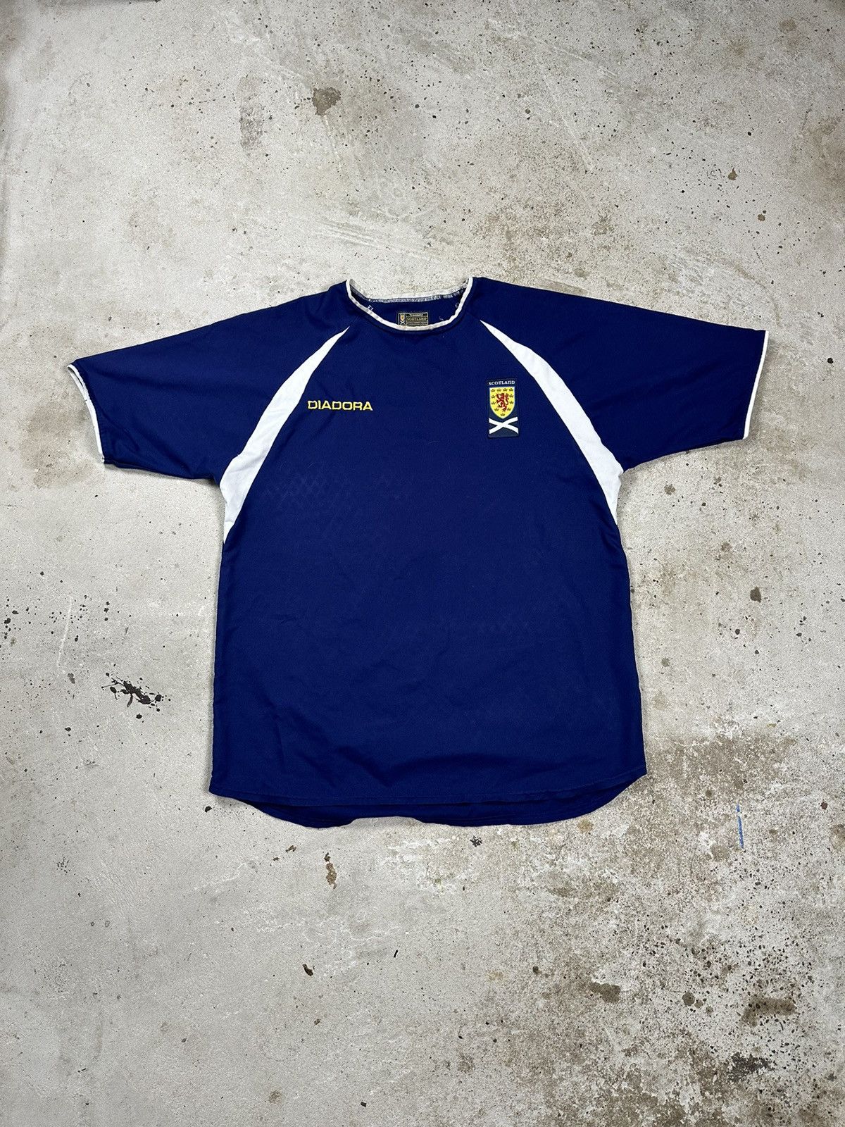 Vintage Diadora x Scotland 2003-2005 Home Jersey y2k