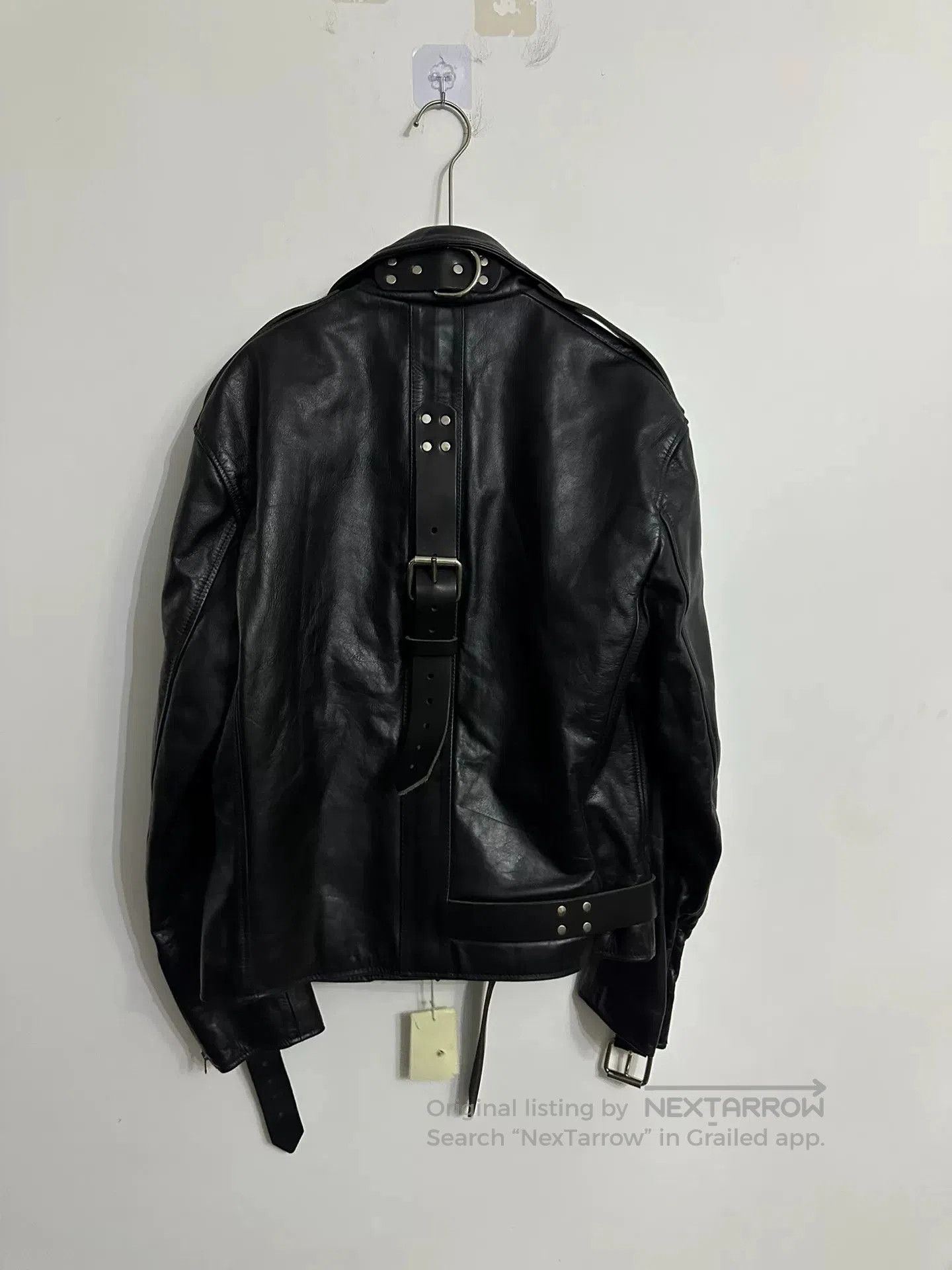 Vetements vetements black leather biker jacket. Size US XS / EU 42 / 0 - 2 Thumbnail