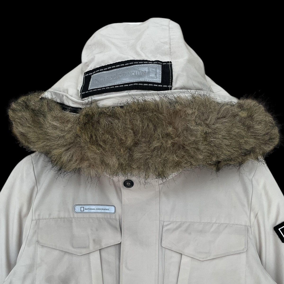 Vintage Vintage National Geographic Fur Parka 2000s Size US S / EU 44-46 / 1 - 7 Thumbnail