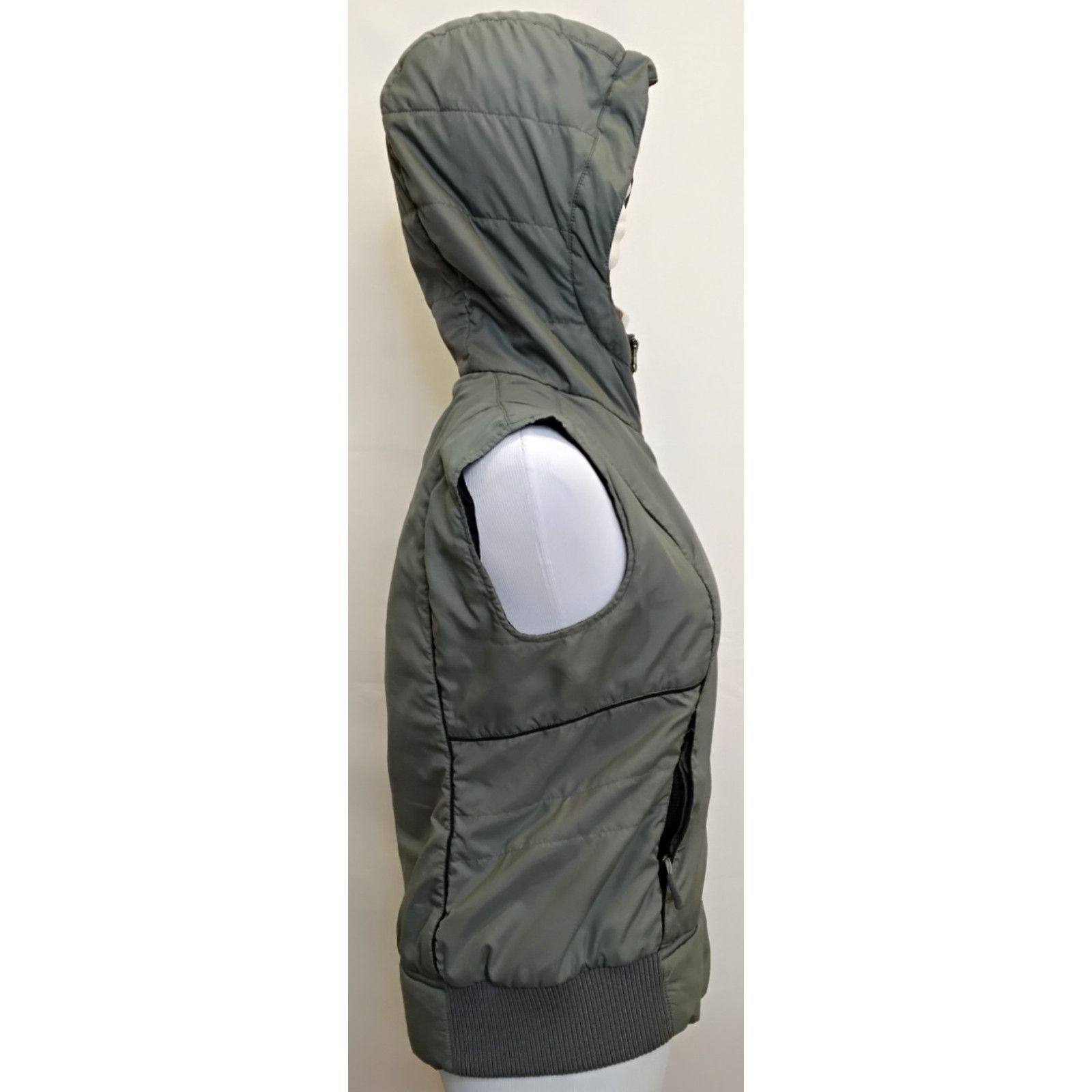 Flylow Flylow Smuggler Hooded Vest Women's S Gray Full Zip #Z5150 Size S / US 4 / IT 40 - 6 Thumbnail