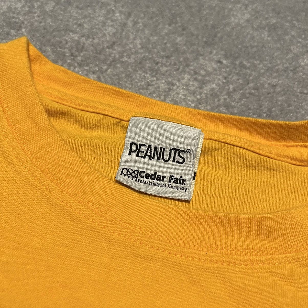 Peanuts Vintage Y2K Peanuts Cedar Fair Charlie Brown Zig Zag T Shirt Size US XXL / EU 58 / 5 - 4 Thumbnail
