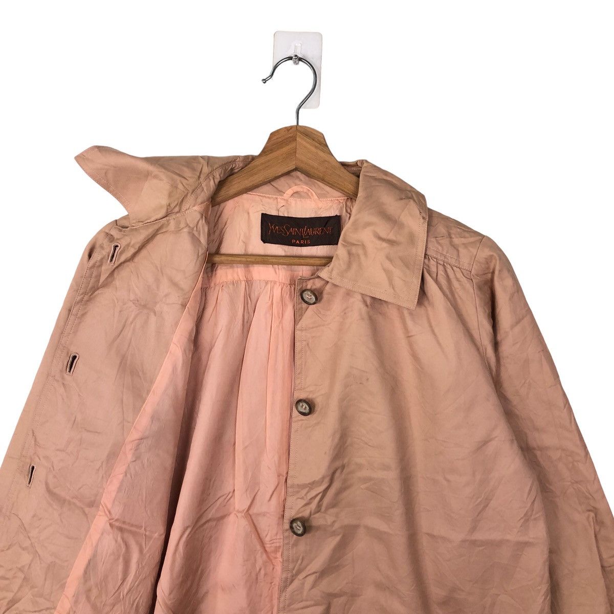 Other 🔥90’s YVES SAINT LAURENT PARIS LONG JACKET Size US M / EU 48-50 / 2 - 9 Thumbnail