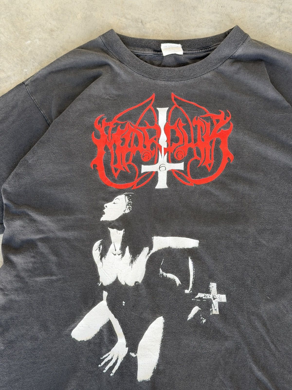 Band Tees 1995 Marduk “fuck me jesus” tee Size US XL / EU 56 / 4 - 2 Thumbnail