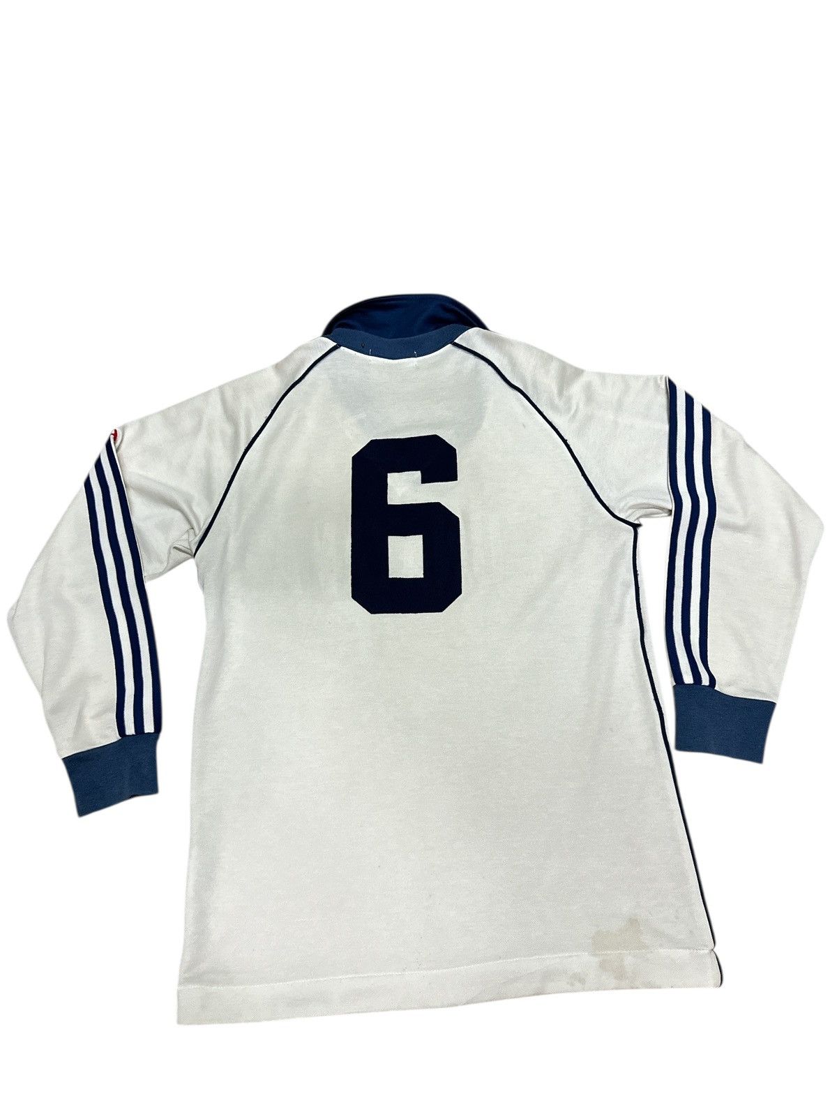 Japanese Brand Vintage Long Sleeve Adidas Jersey 💥⭐️ Size US M / EU 48-50 / 2 - 2 Thumbnail
