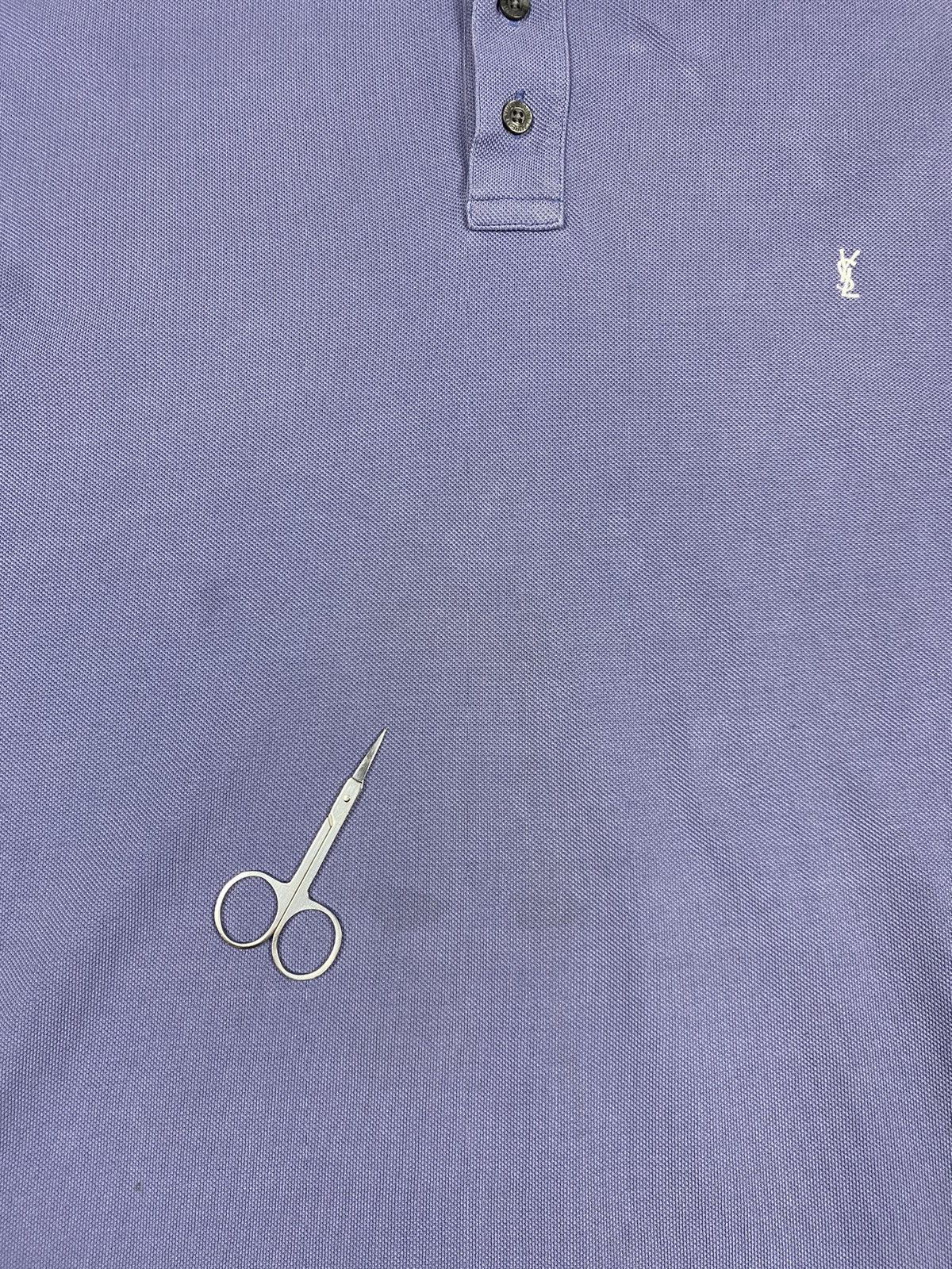 Vintage Vintage Yves Saint Laurent Polo Shirt Size US L / EU 52-54 / 3 - 11 Thumbnail