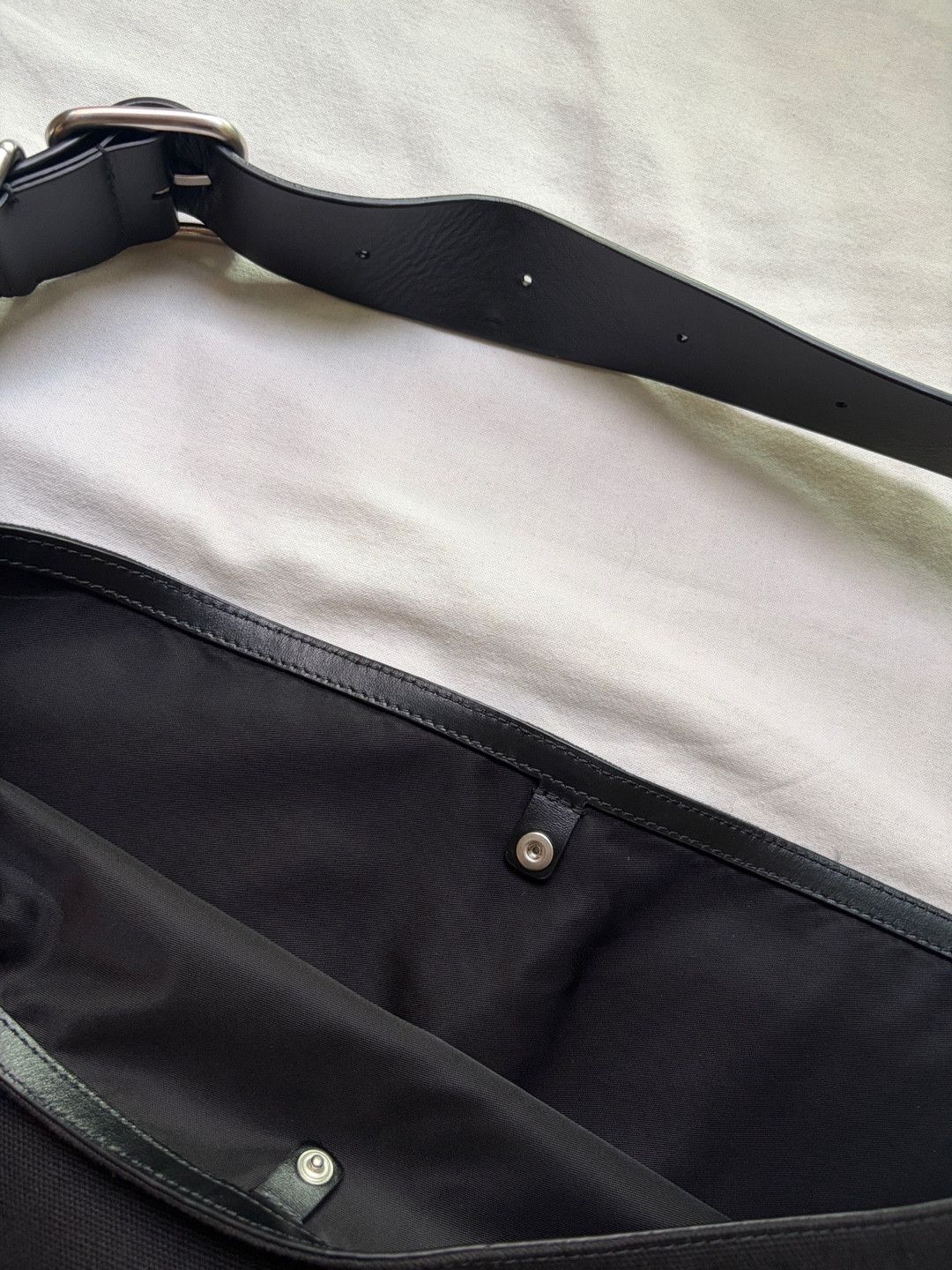 Jil Sander JIL SANDER Belted Tote Bag Hobo Flag croissant Lemaire Size ONE SIZE - 9 Thumbnail
