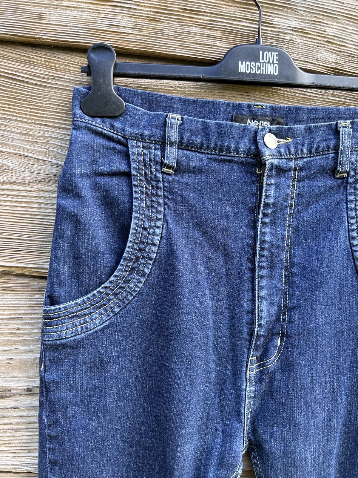 Ne-Net Vintage Ne-Net Issey Miyake High Rise Skinny Leg Jeans Size US 28 / EU 44 - 6 Thumbnail