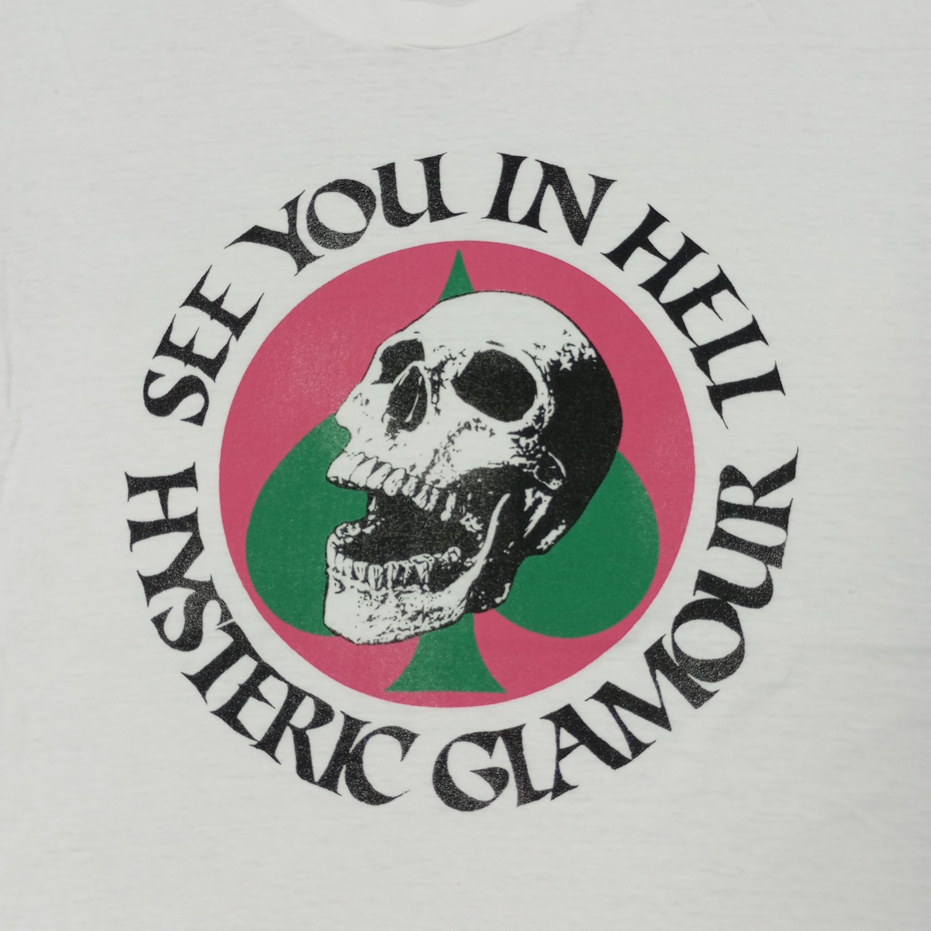 Hysteric Glamour Hysteric Glamour See You In Hell Tshirt c239n32 Size US S / EU 44-46 / 1 - 2 Thumbnail