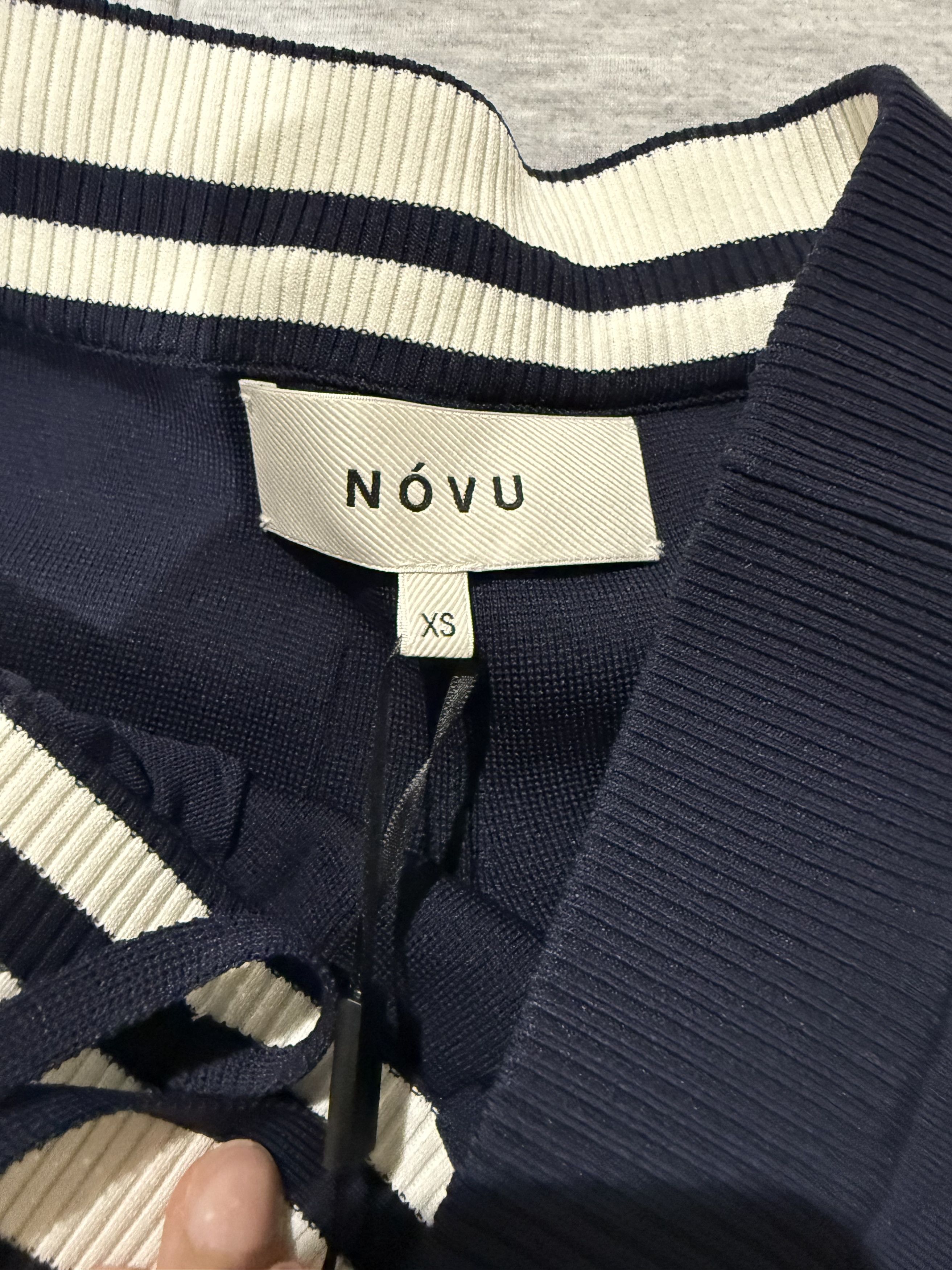Other Novu Santos Knit Trouser Navy Size US 28 / EU 44 - 2 Thumbnail