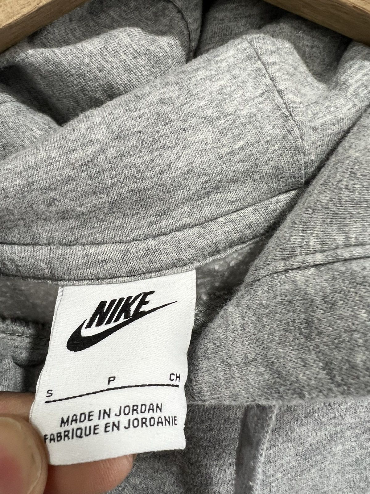 Nike Vintage Nike Hoodie Sweater swoosh check Size US S / EU 44-46 / 1 - 3 Thumbnail