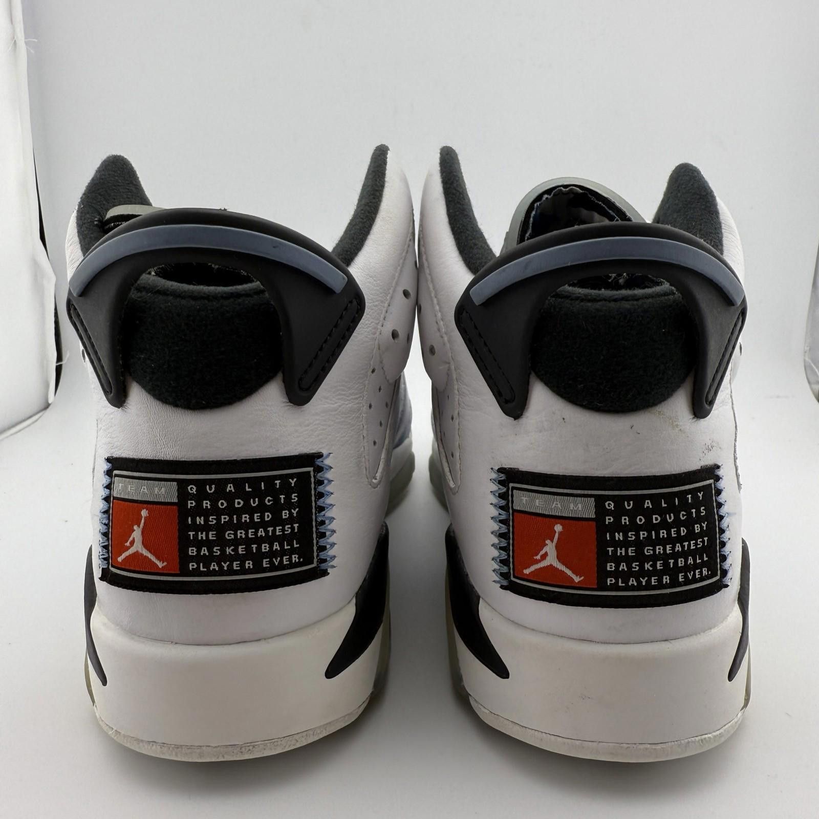 Jordan Brand Jordan 6 UNC 7Y Used 384665-410 Size US 7 / EU 40 - 5 Thumbnail