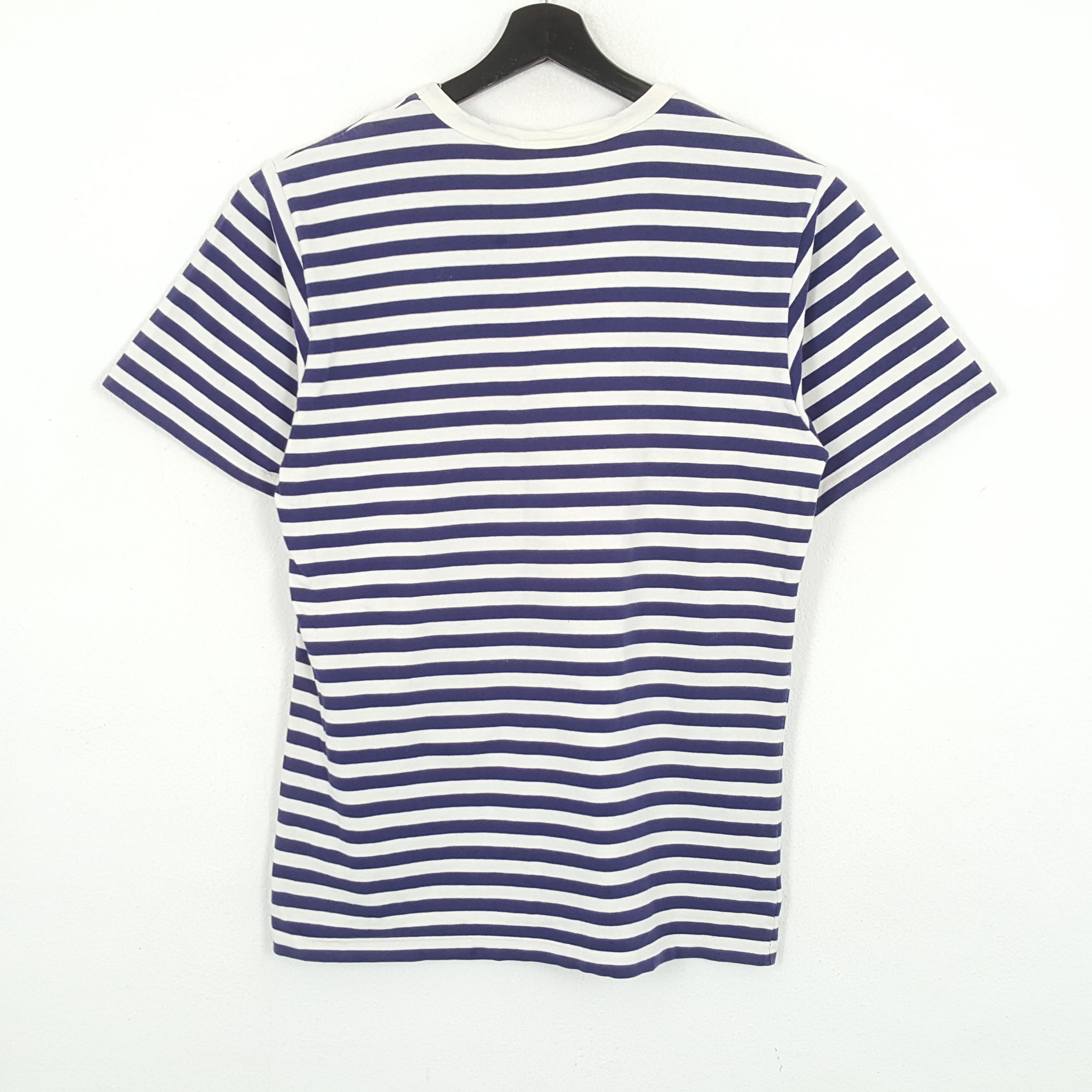 Vintage × agnes b. AGNES B HOMME Fashion Designer Stripes Design Tshirt Size US M / EU 48-50 / 2 - 3 Thumbnail