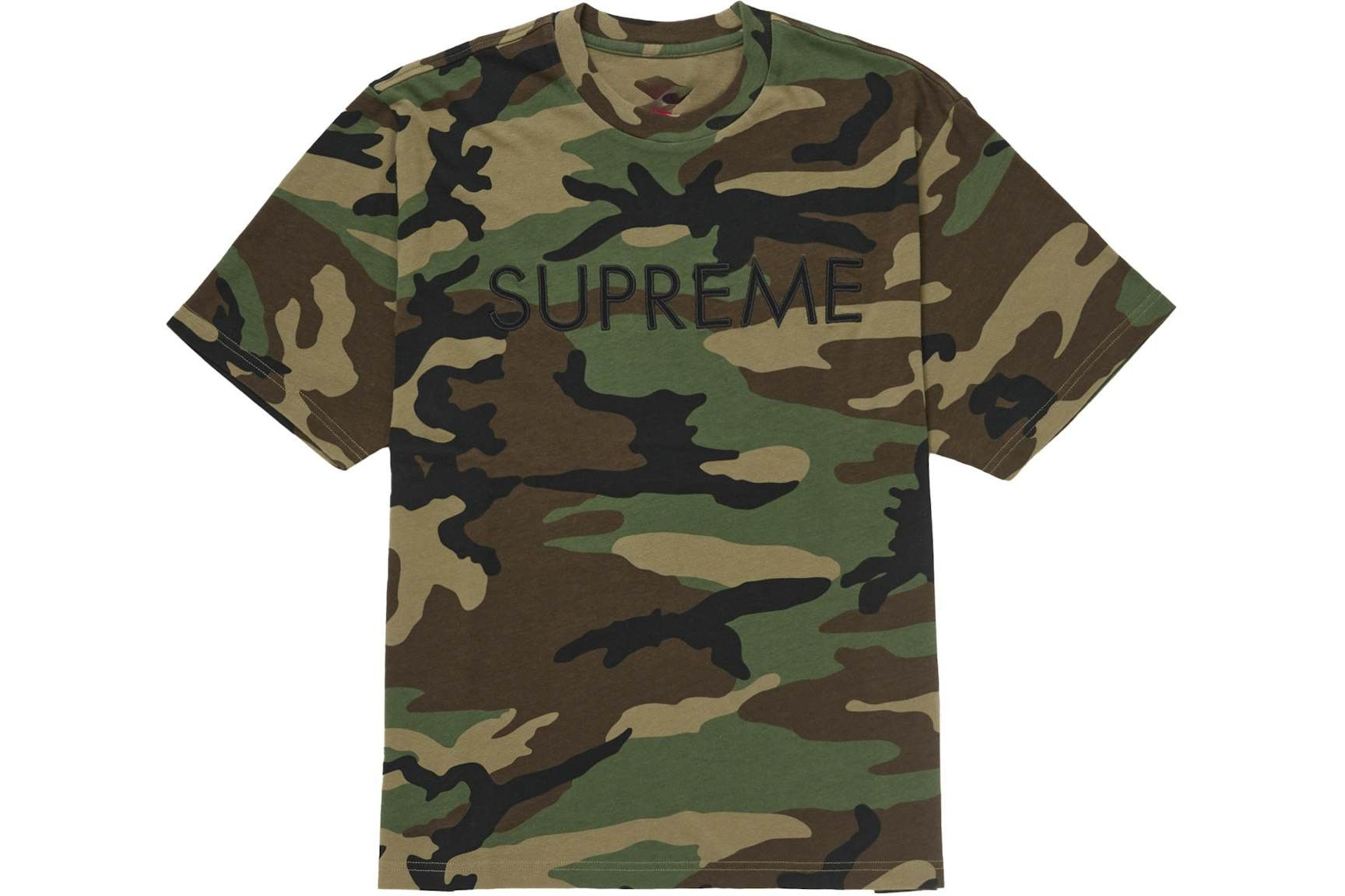 Designer Camo Tee Shirt – Utility-Inspired Streetwear Size US M / EU 48-50 / 2 - 3 Thumbnail
