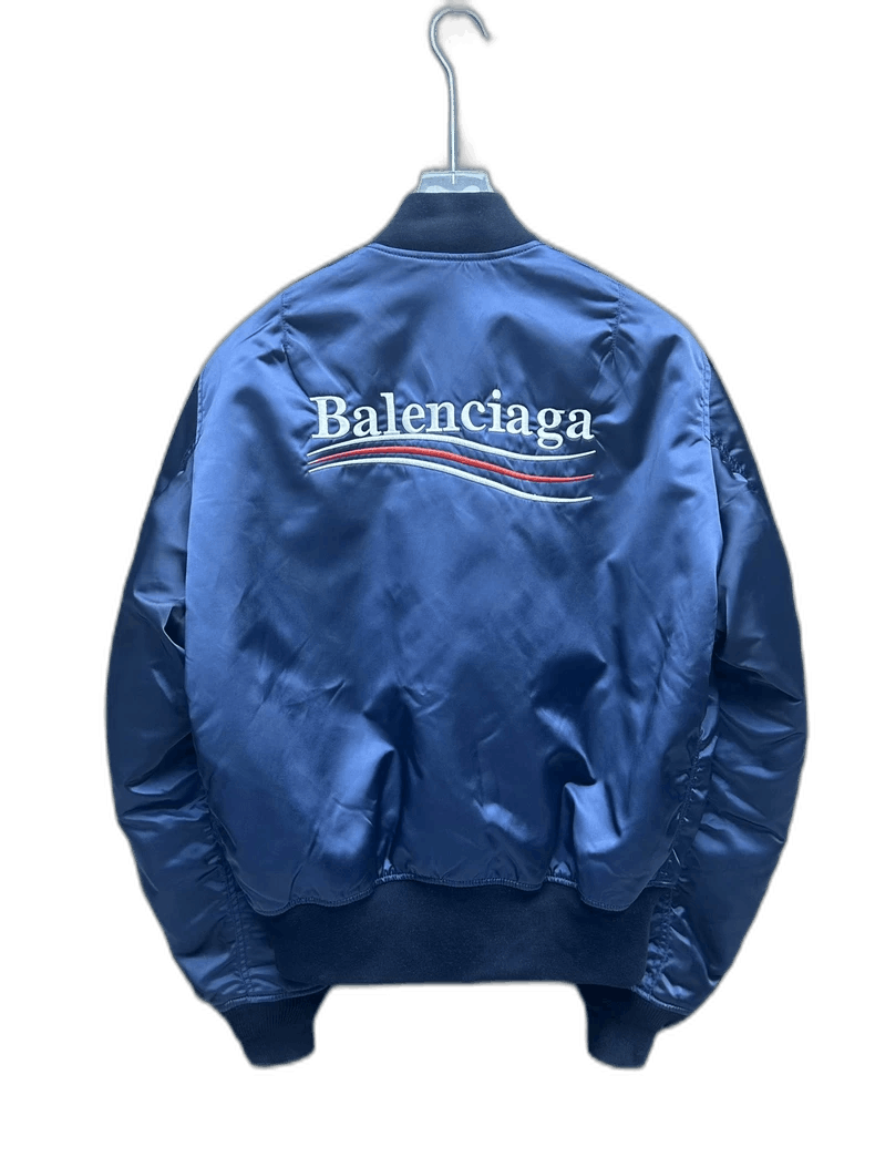 Balenciaga Balenciaga Logo Print Long Sleeve Jacket -2507