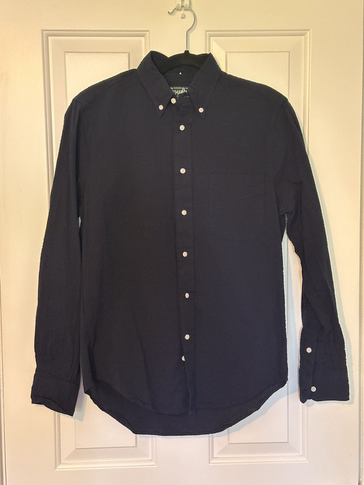 Gitman Bros. Vintage Gitman Bros. Vintage Seersucker Navy sz. S NWOT MiUSA Size US S / EU 44-46 / 1 - 1 Thumbnail