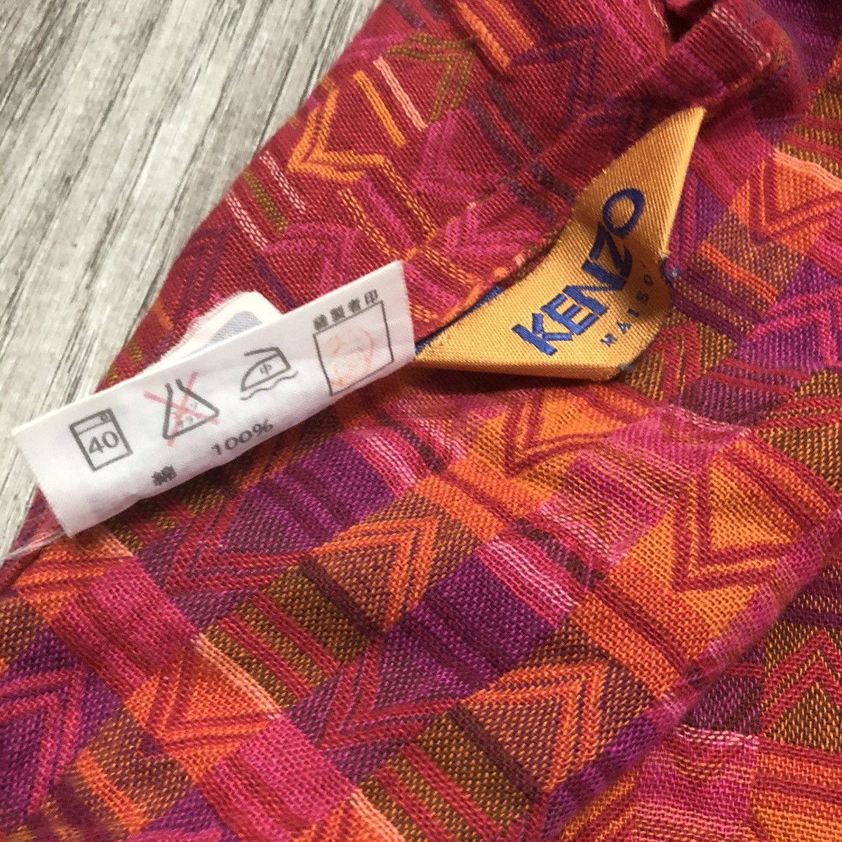 Designer × Kenzo × Vintage Vintage Kenzo Maison Apron Unisex Size ONE SIZE - 12 Thumbnail
