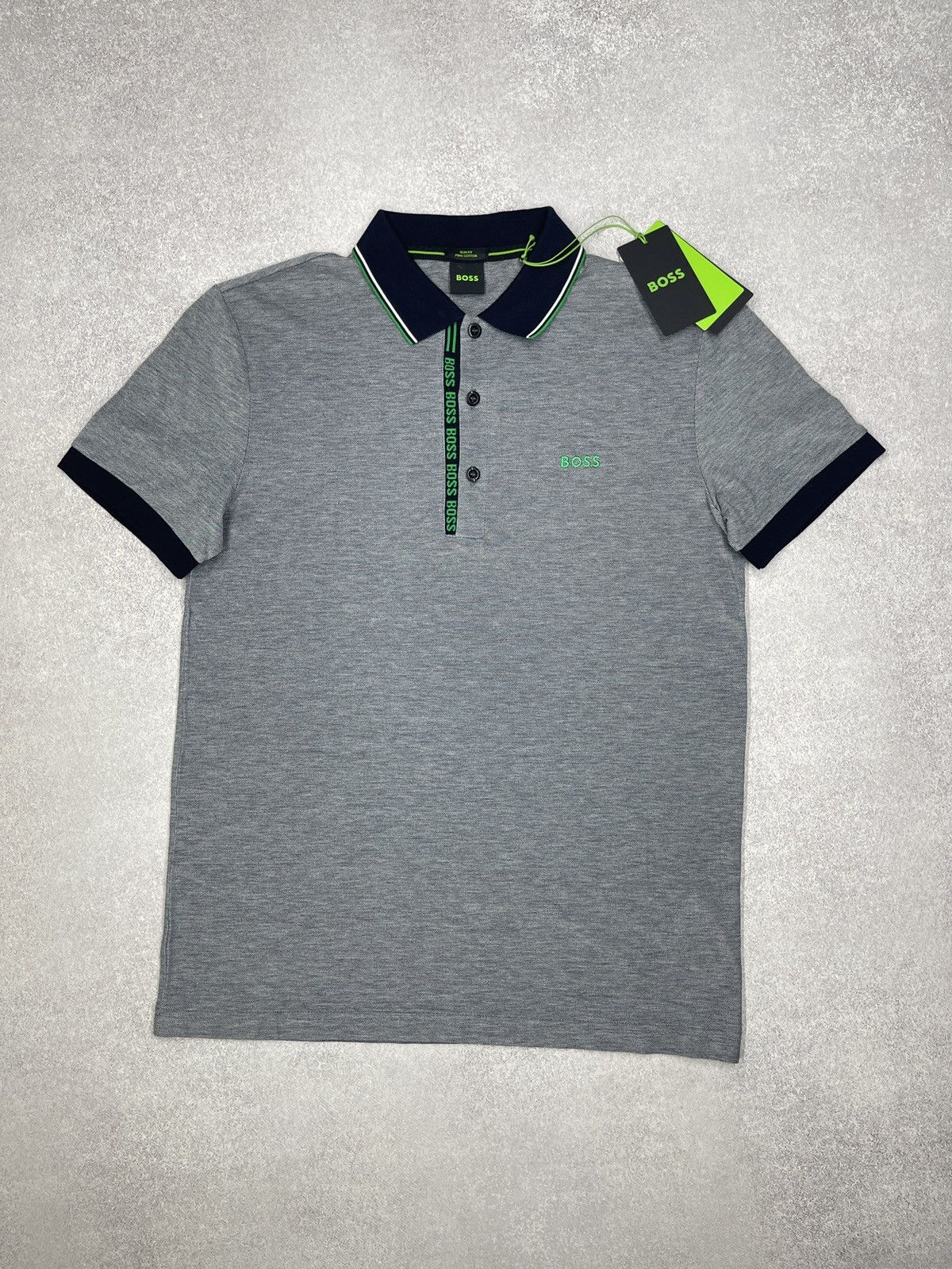 Hugo Boss New Polo Hugo Boss Paule 4 Pima Cotton Size M Size US M / EU 48-50 / 2 - 2 Thumbnail