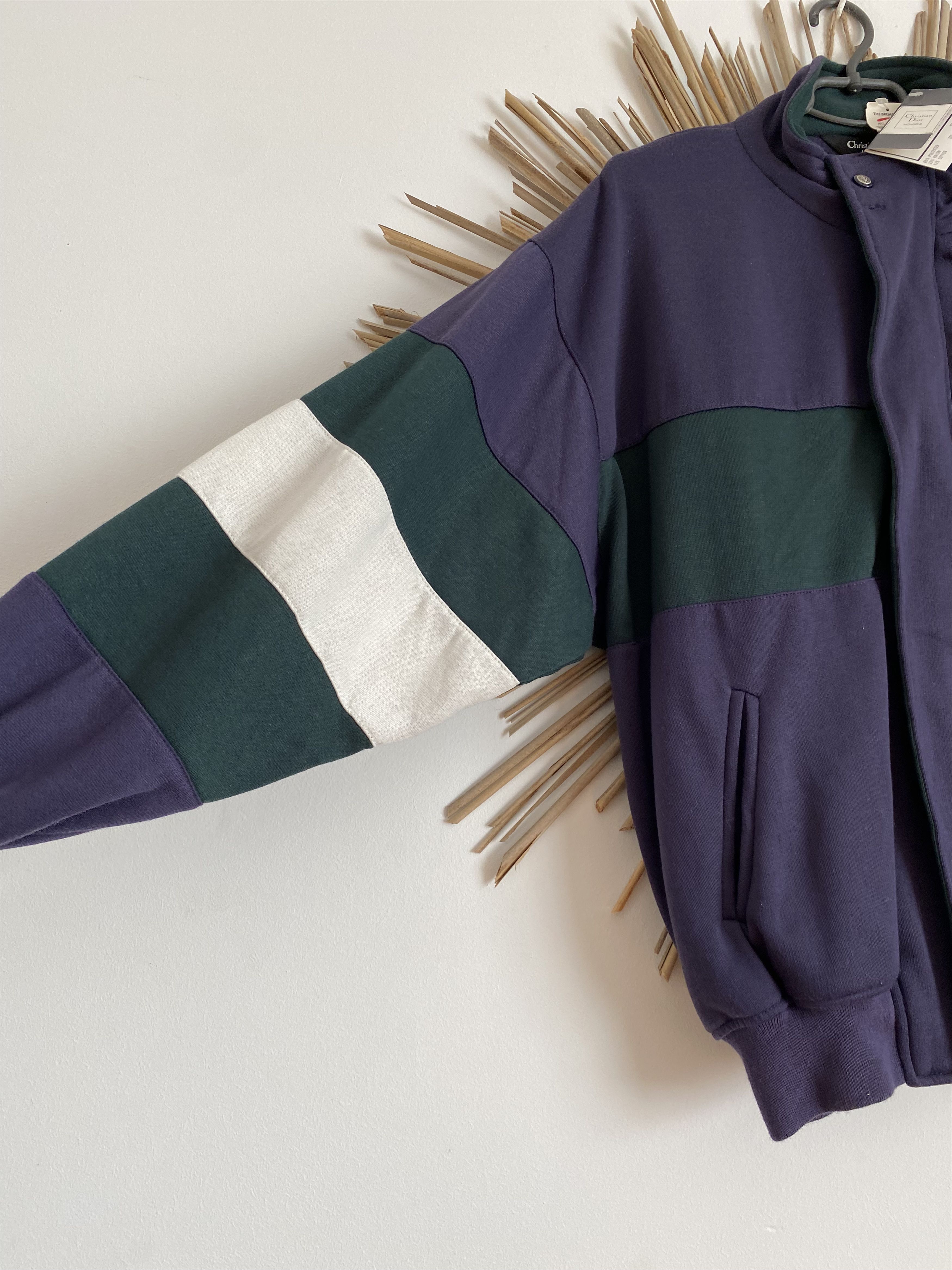 Christian Dior Monsieur Christian Dior Monsieur rare 80s vintage full zip sweater Size US L / EU 52-54 / 3 - 5 Thumbnail