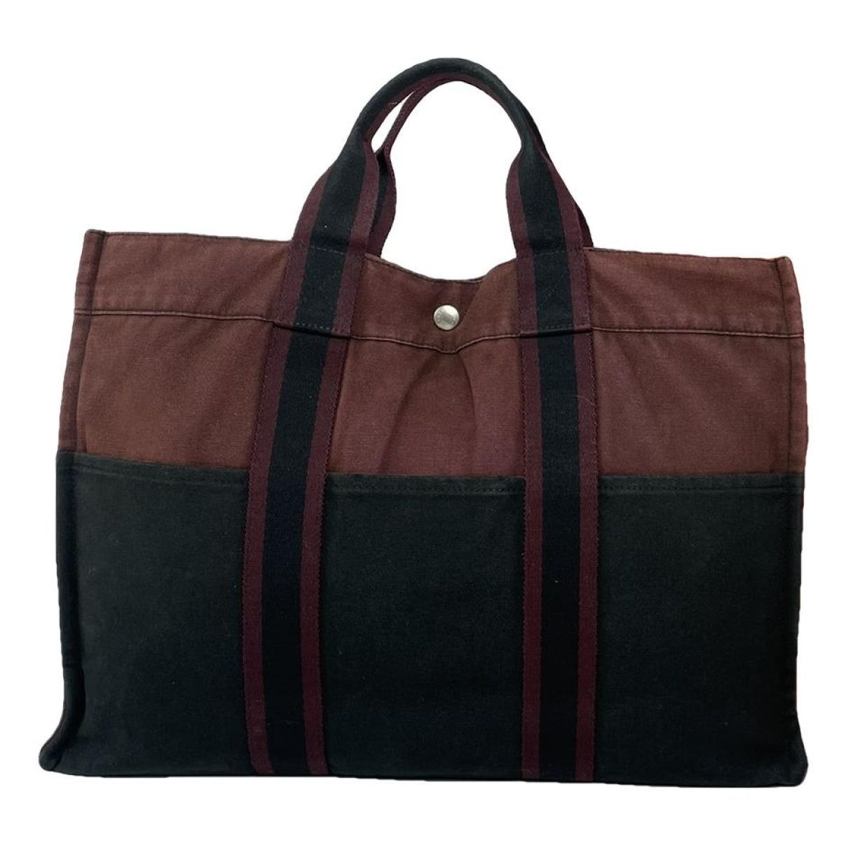 Other Hermès Black Cotton Handbag Size ONE SIZE - 1 Thumbnail