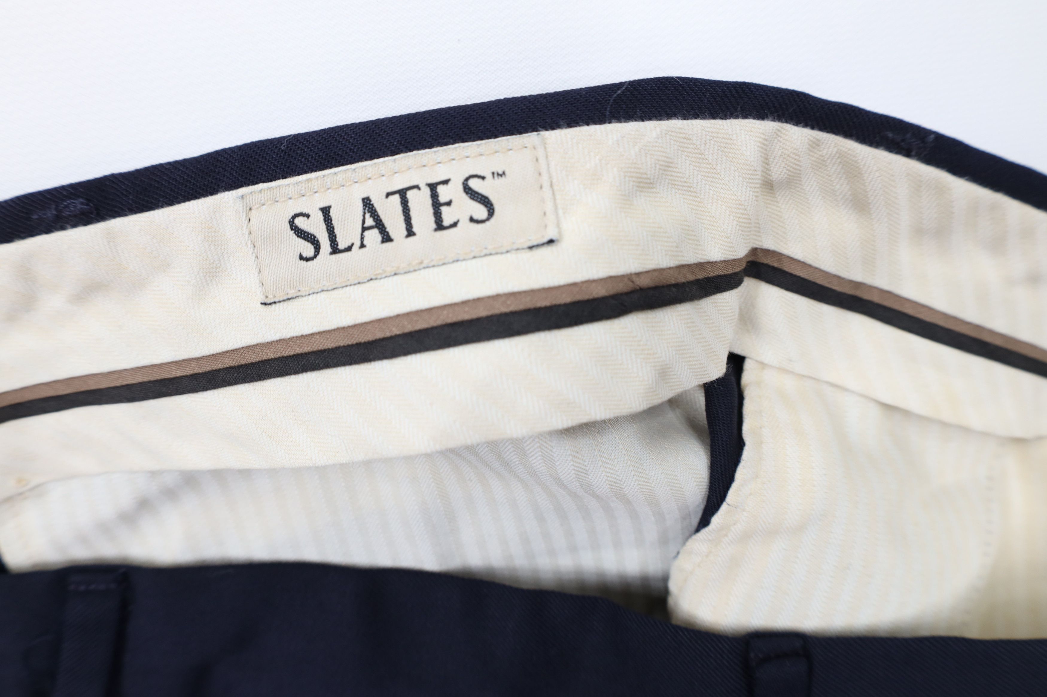 Vintage Vintage 90s Worsted Wool Blend Wide Leg Chino Pants USA Size US 44 / EU 60 - 8 Thumbnail