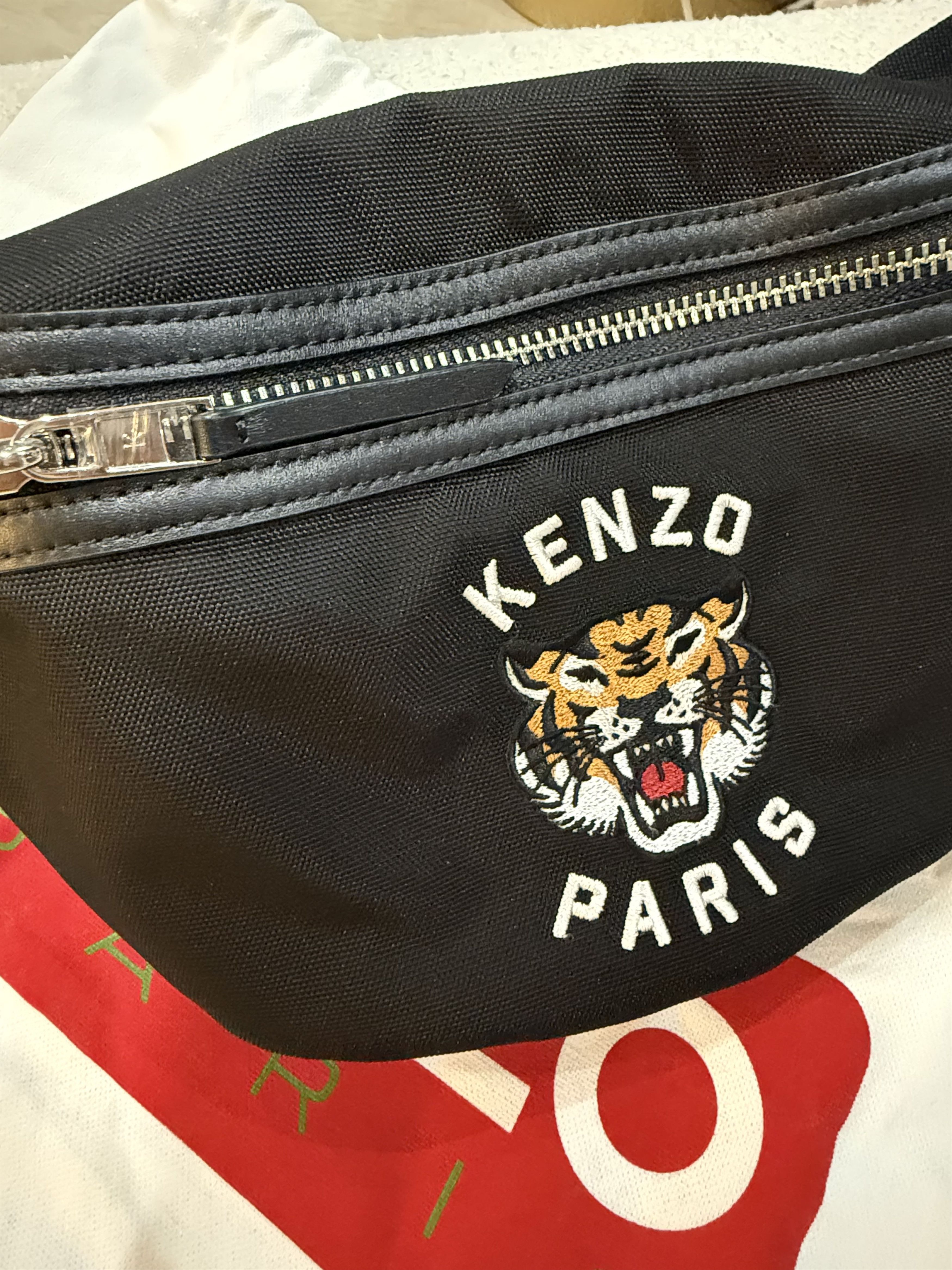 Kenzo Kenzo Varsity logo embroidered belt bag Size ONE SIZE - 5 Thumbnail