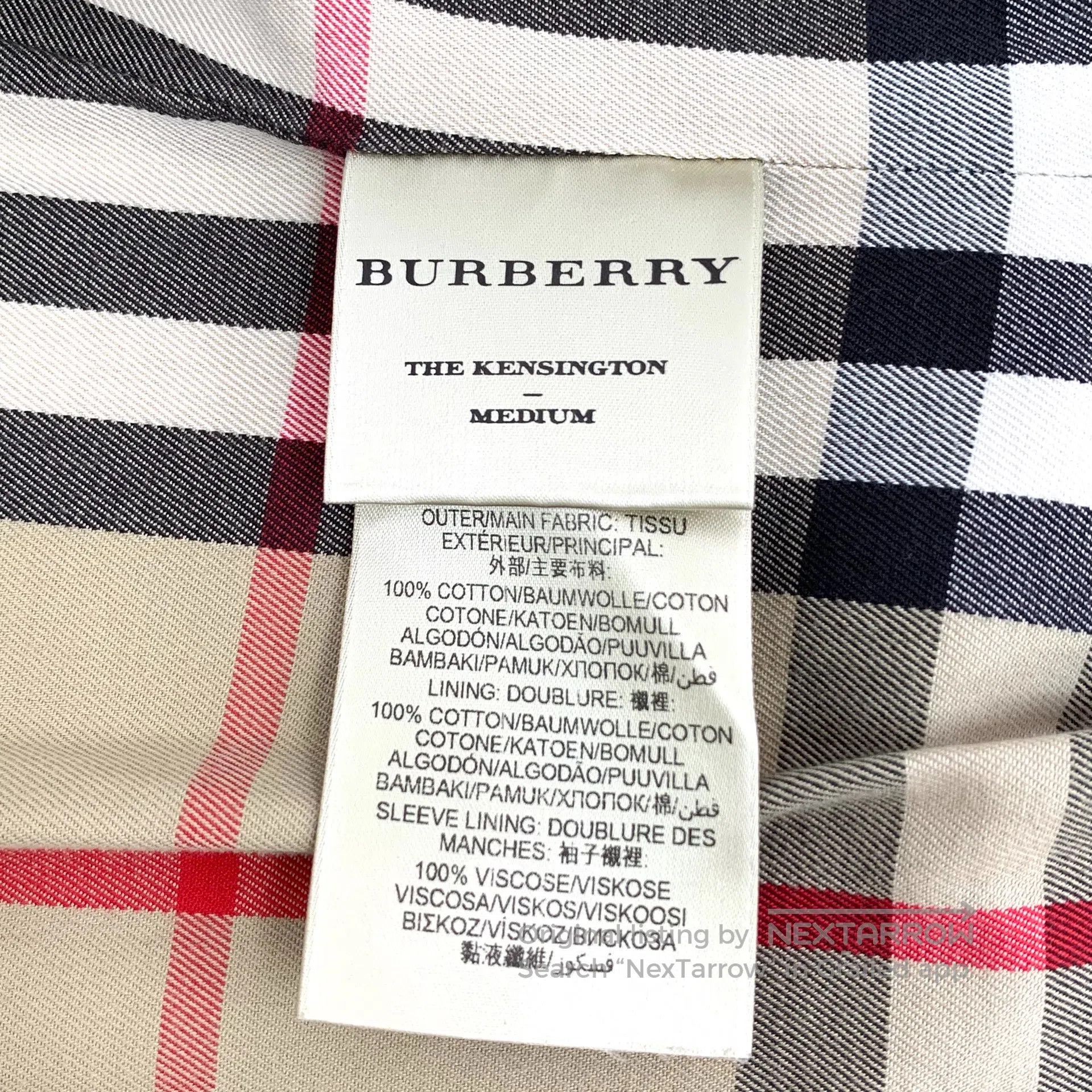 Burberry Burberry Brown Cotton Reversible Collar Double Breasted Lo Size S / US 4 / IT 40 - 7 Thumbnail
