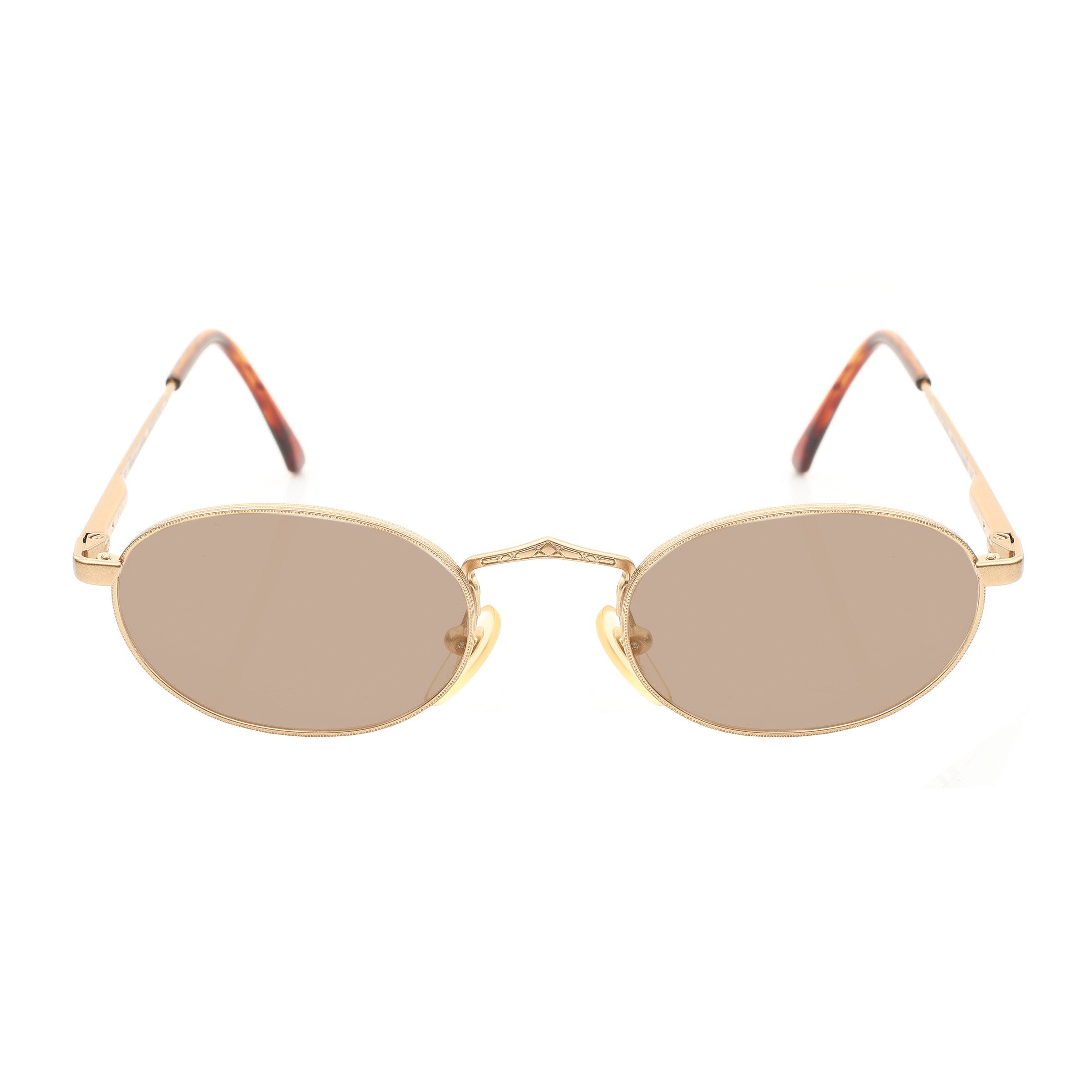 Ralph Lauren Ralph Lauren '90s Gold Oval Sunglasses Size ONE SIZE - 3 Thumbnail