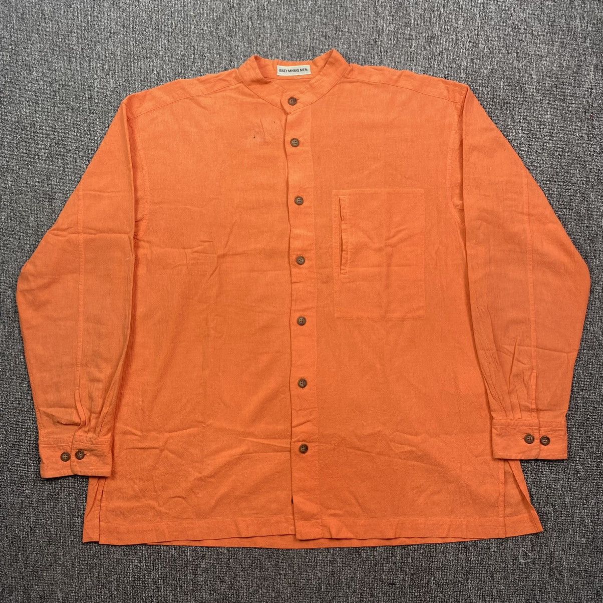 Issey Miyake Vintage issey miyake men shirt button textured Size US L / EU 52-54 / 3 - 3 Thumbnail