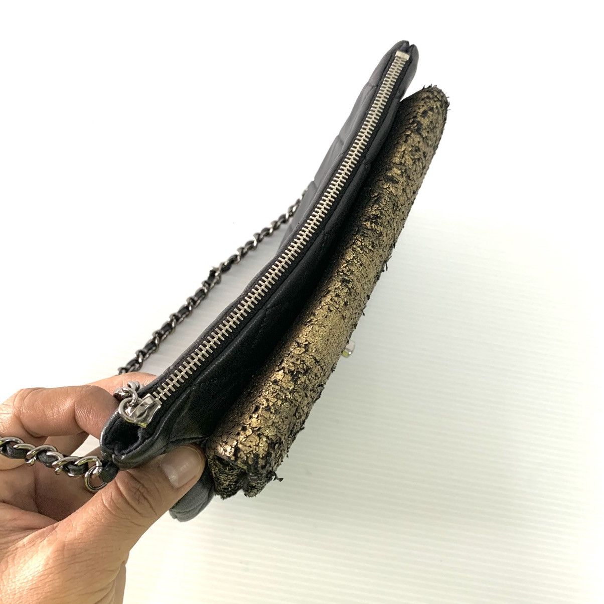 Chanel Chanel Leather Flap Chain Dinner Pre-Owned Bag Size ONE SIZE - 13 Thumbnail