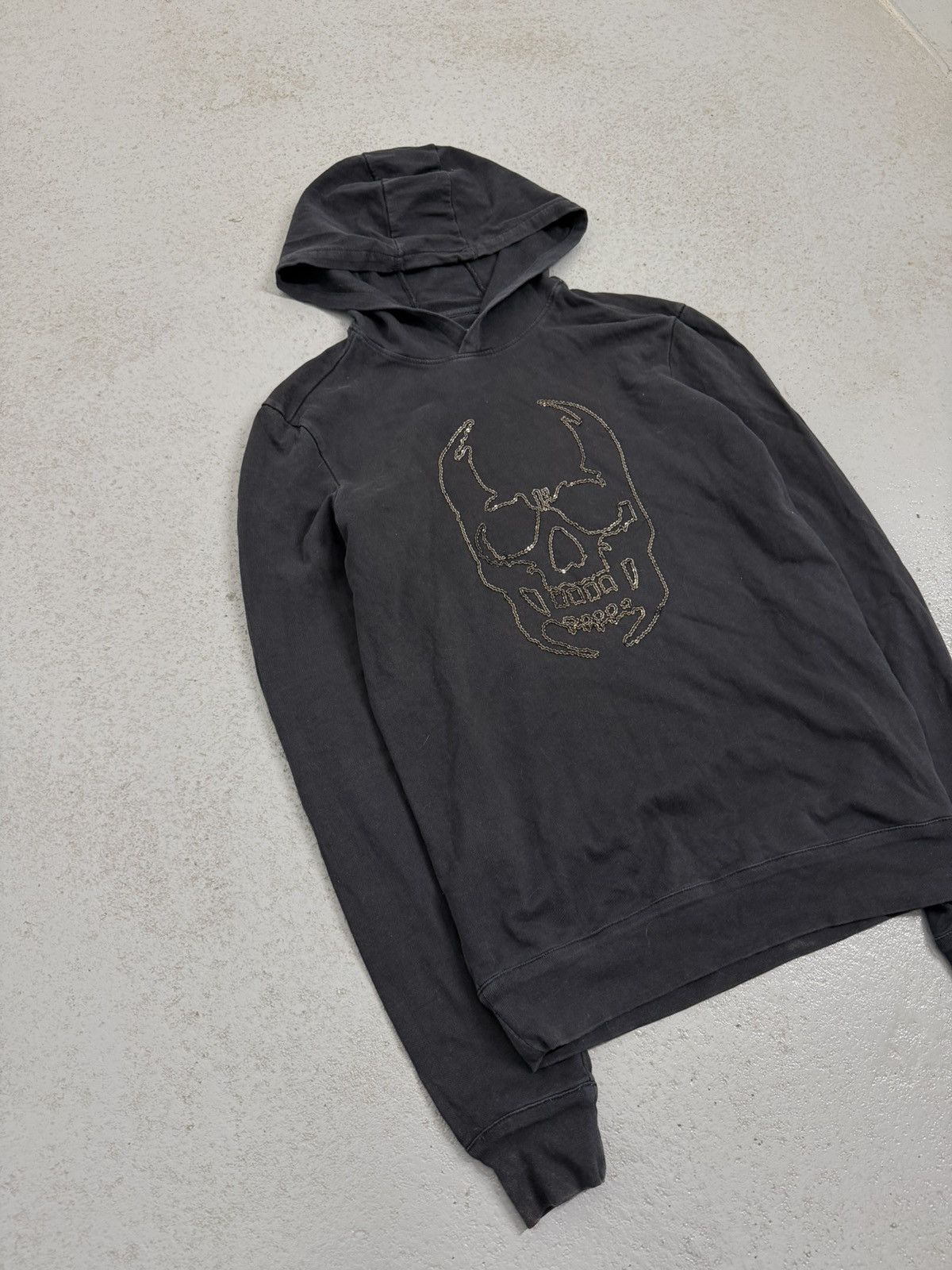 John Varvatos John Varvatos Chain Skull Light Hoodie Size US XS / EU 42 / 0 - 3 Thumbnail