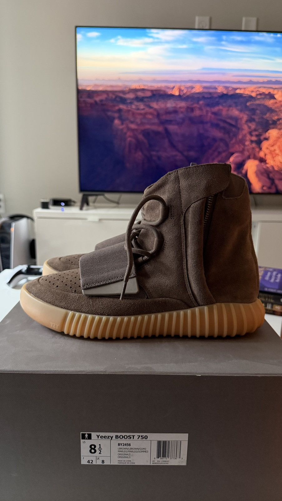 yeezy boost 750 box Adidas Yeezy Boost 750 OG Size 12 Kanye West