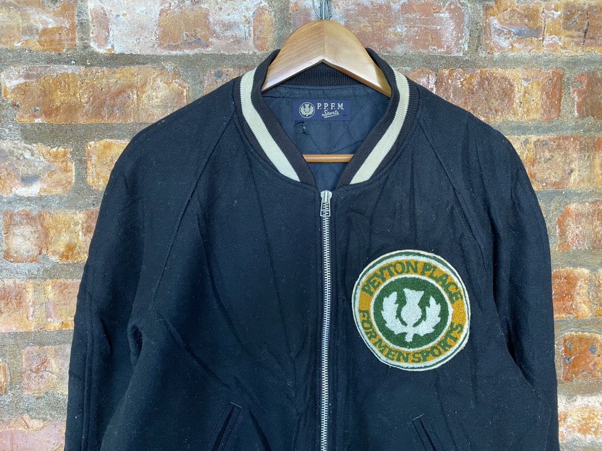 PPFM AW1987 PPFM wool Varsity bomber jacket Size US L / EU 52-54 / 3 - 4 Thumbnail
