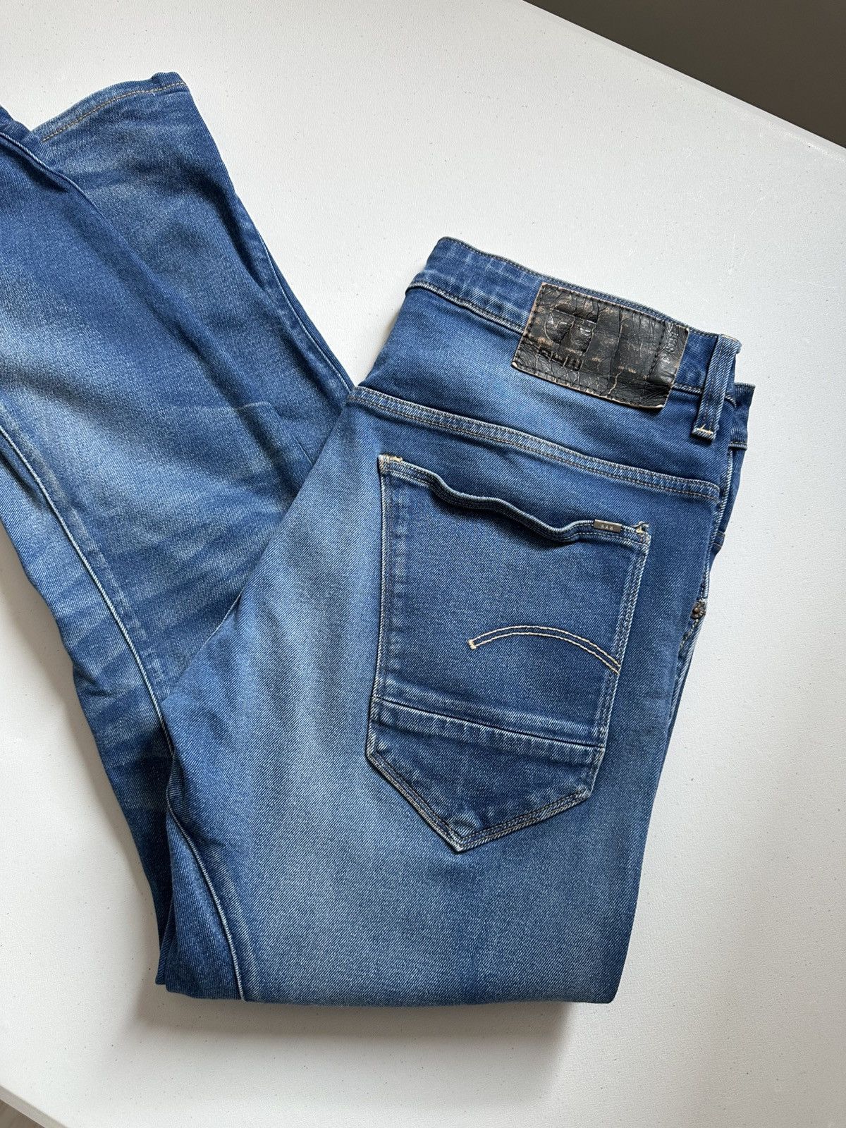 G-Star G-star Raw Arc 3D Slim Baggy Jeans Size US 32 / EU 48 - 6 Thumbnail