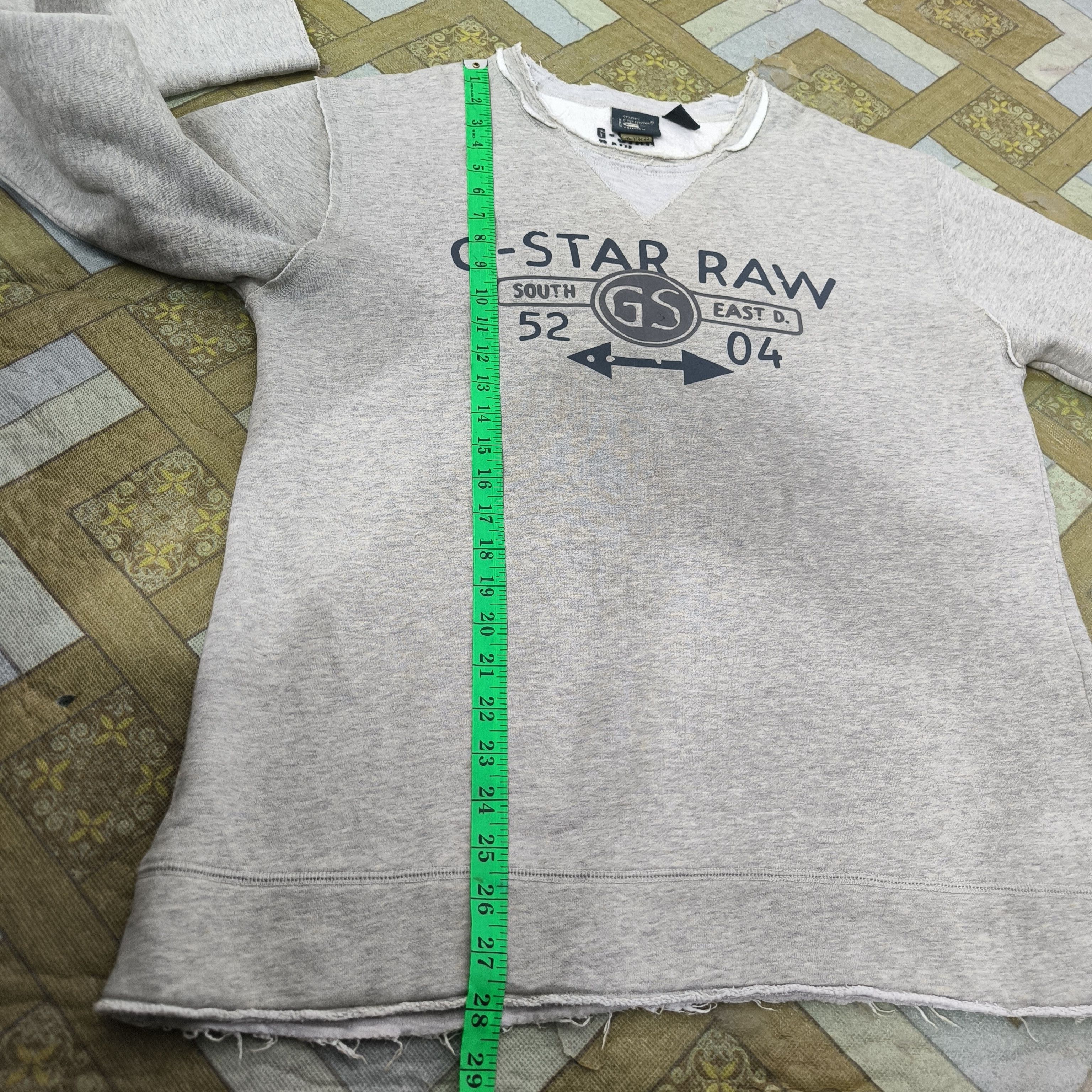 G-Star G-star thrashed edge sweatshirt Size US M / EU 48-50 / 2 - 13 Thumbnail