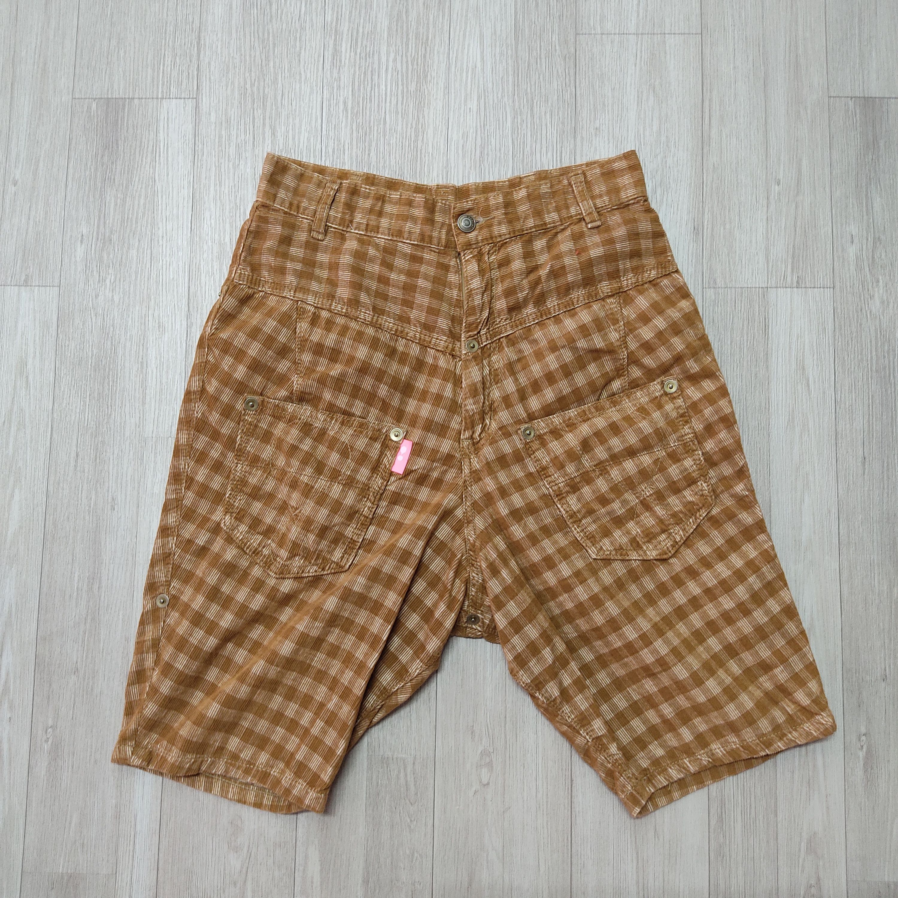 Issey Miyake × mercibeaucoup MERCIBEAUCOUP Issey Miyake Drop Crotch Short Pants Size 28" / US 6 / IT 42 - 2 Thumbnail