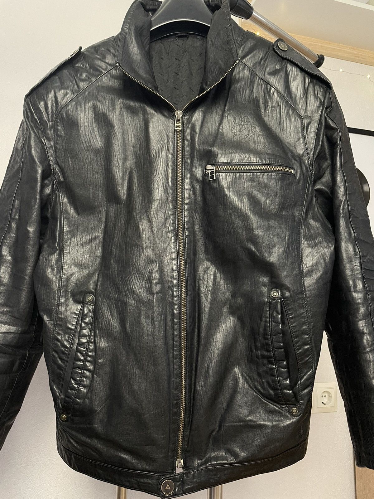 Diesel Vintage Black Diesel Leather Jacket Size US S / EU 44-46 / 1 - 5 Thumbnail