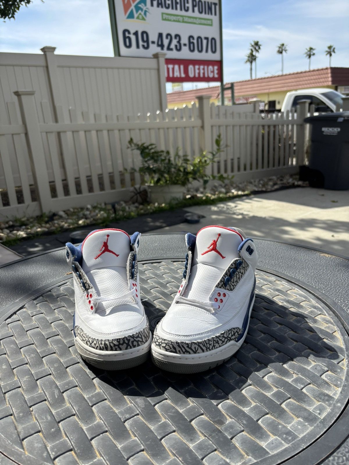Jordan Brand Nike x Michael Jordan Air Jordan 3 “True Blue” (2016 retro) Size US 10 / EU 43 - 3 Thumbnail