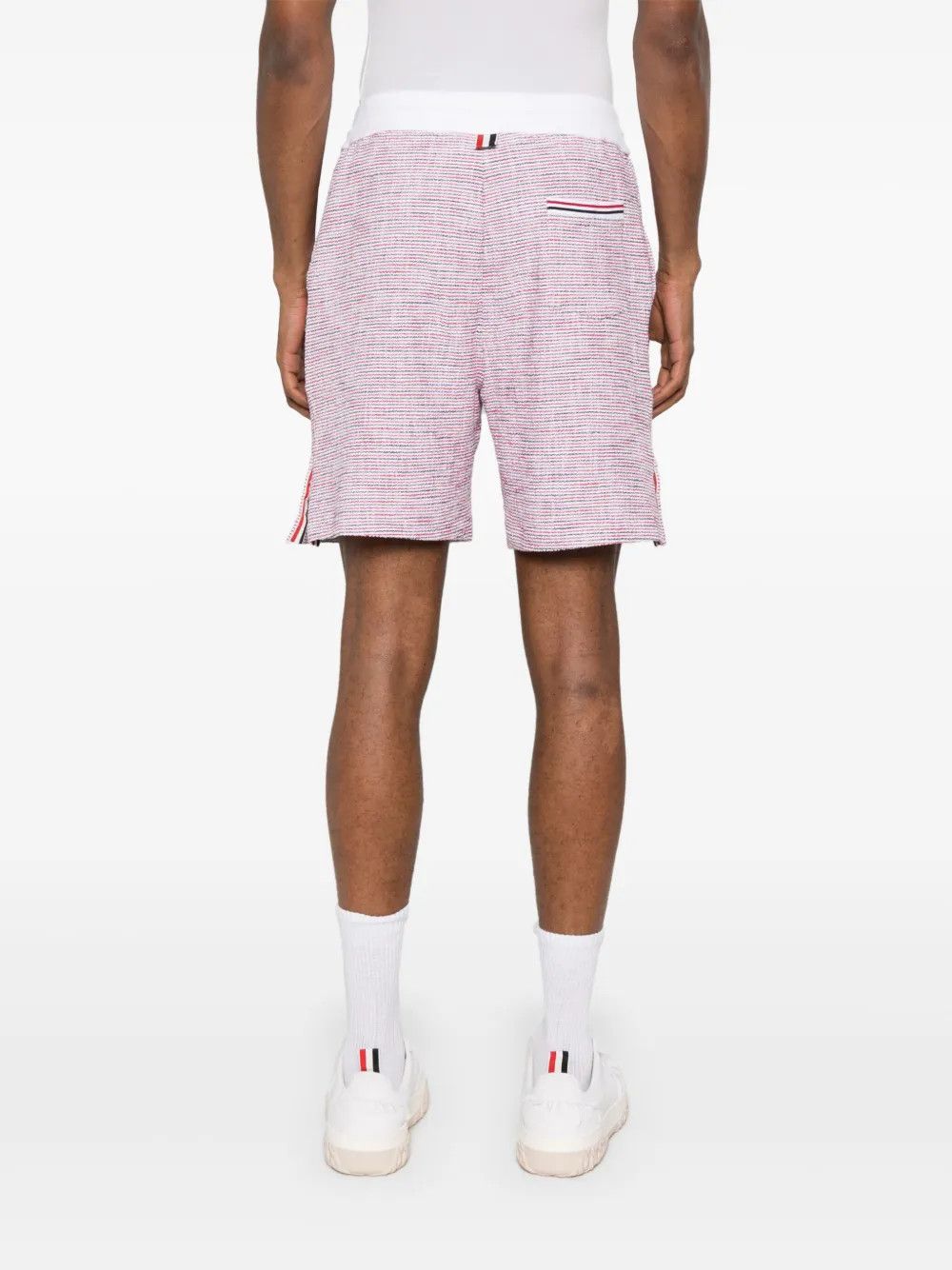 Thom Browne o1h1sh10525 Mid Thigh Tweed Summer Shorts in Multicolor Size US 34 / EU 50 - 3 Thumbnail