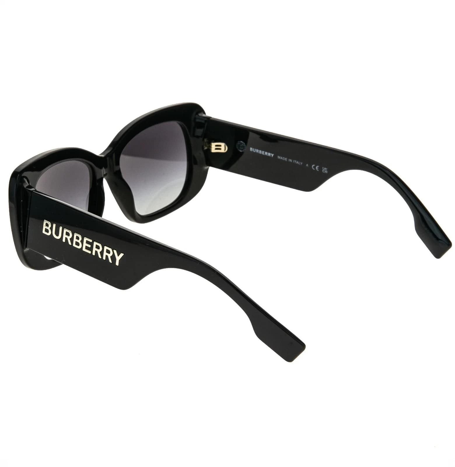 Burberry BURBERRY 4410 BE4410 Black Classic Oval Fashion Sunglasses Size ONE SIZE - 7 Thumbnail