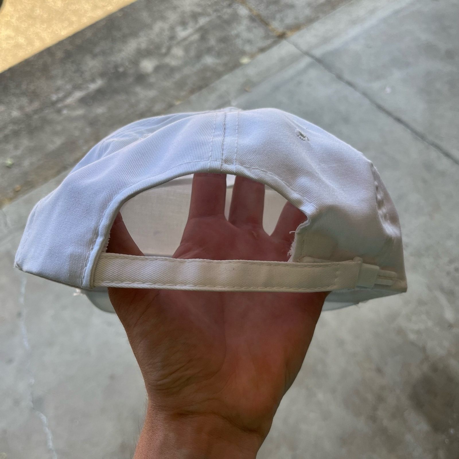 Vintage VINTAGE 80S FIREFIGHTER TRUCKER HAT WHITE Size ONE SIZE - 3 Thumbnail