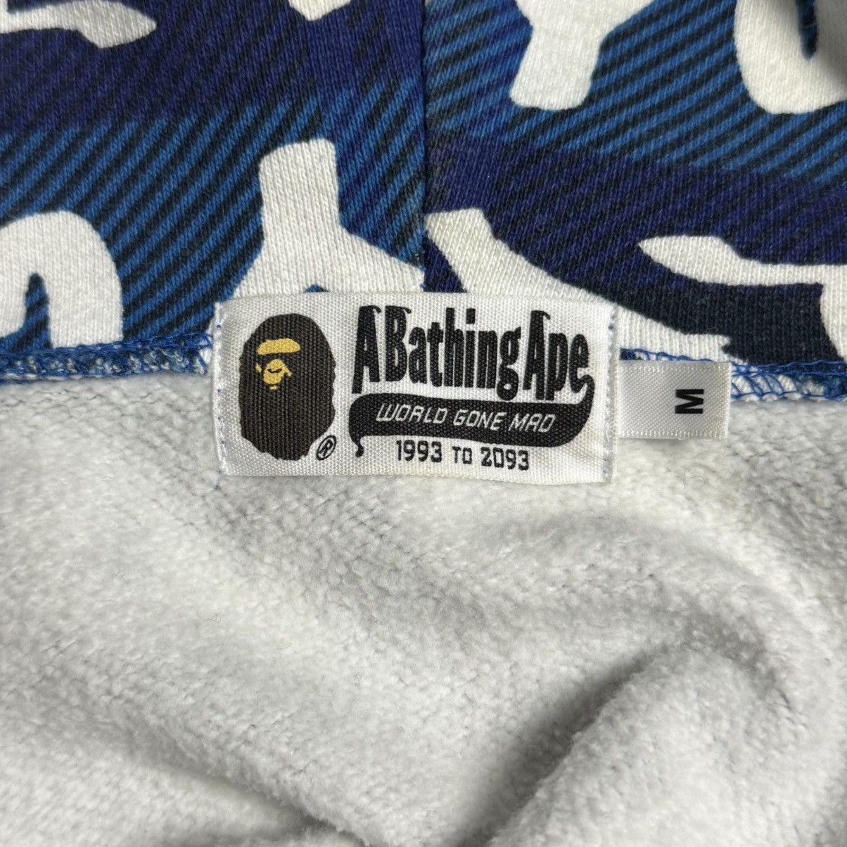 Bape New Bape Graffiti Camo Full Zip Shark Hoodie Size US M / EU 48-50 / 2 - 5 Thumbnail