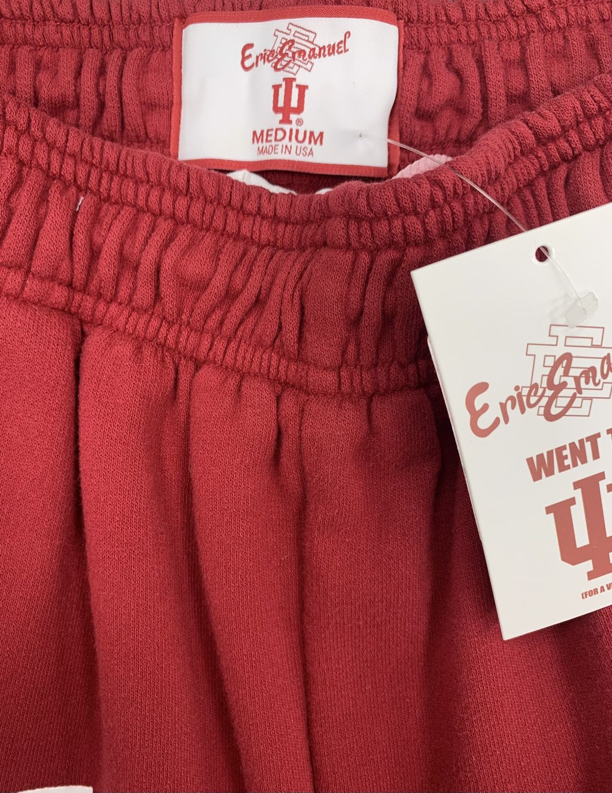 Eric Emanuel Eric Emanuel EE Double Layer Indiana Short "Crimson/Red" Size US 32 / EU 48 - 3 Thumbnail